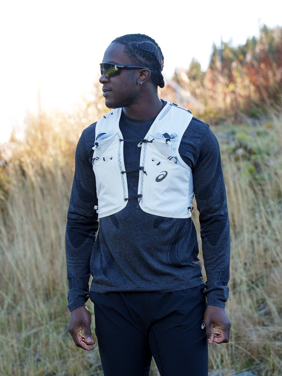 ASICS Fujitrail Vest Cream