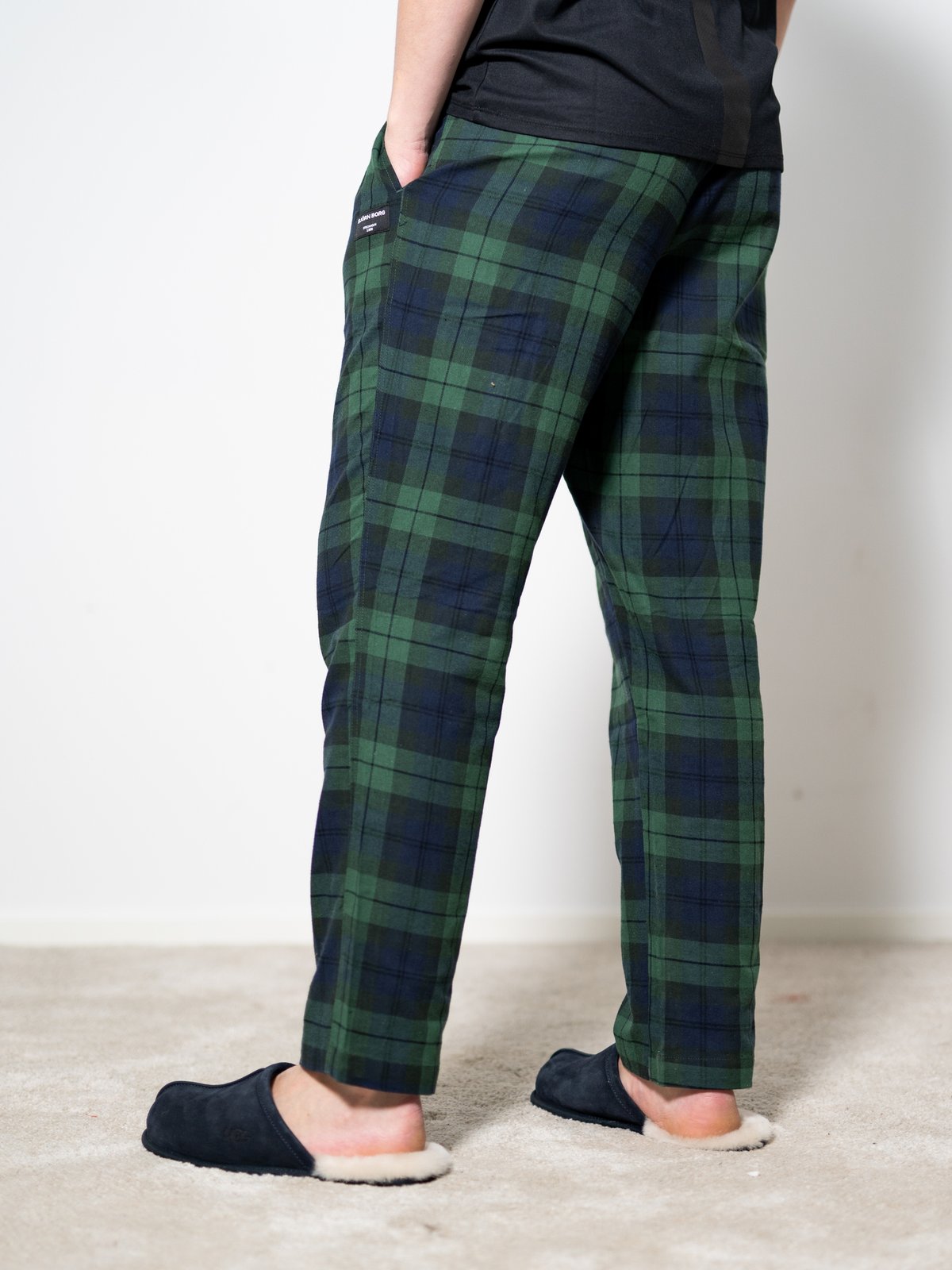 Björn Borg Core Pyjama Pants Green, Navy Blue
