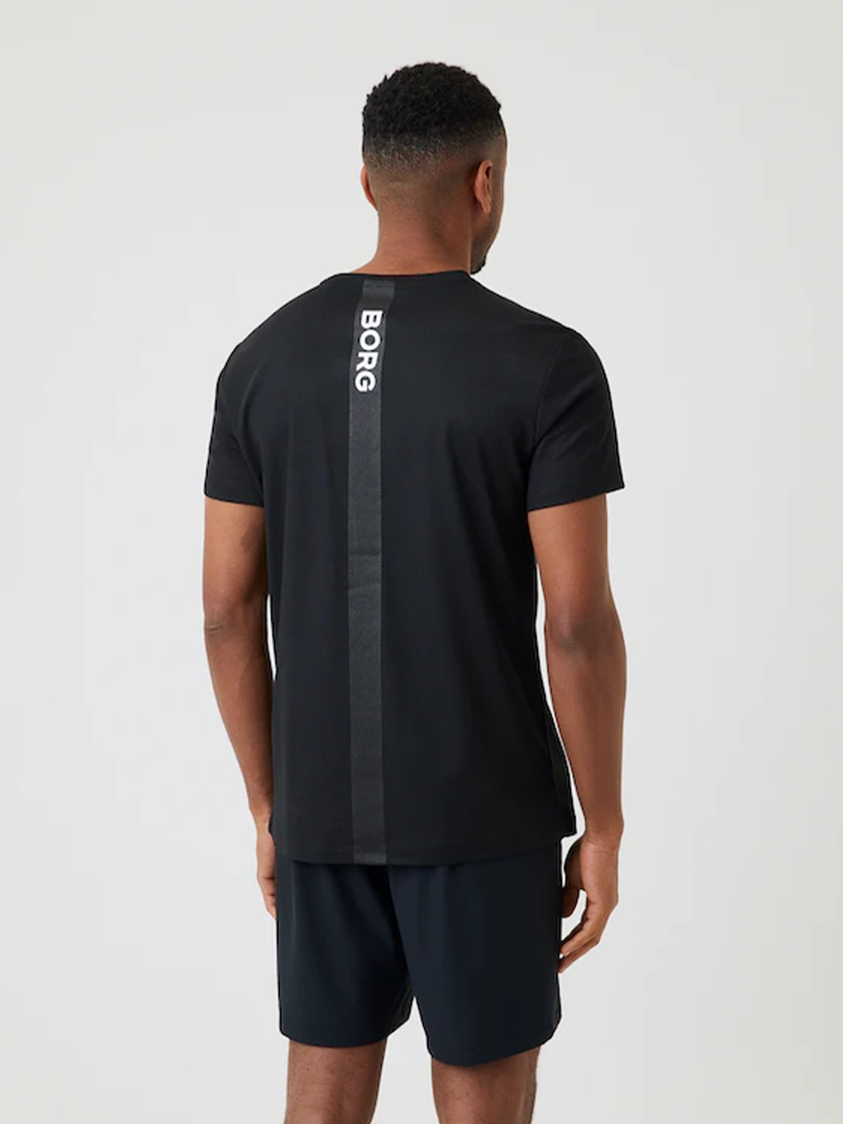 Björn Borg Ace T-Shirt Stripe Black Beauty