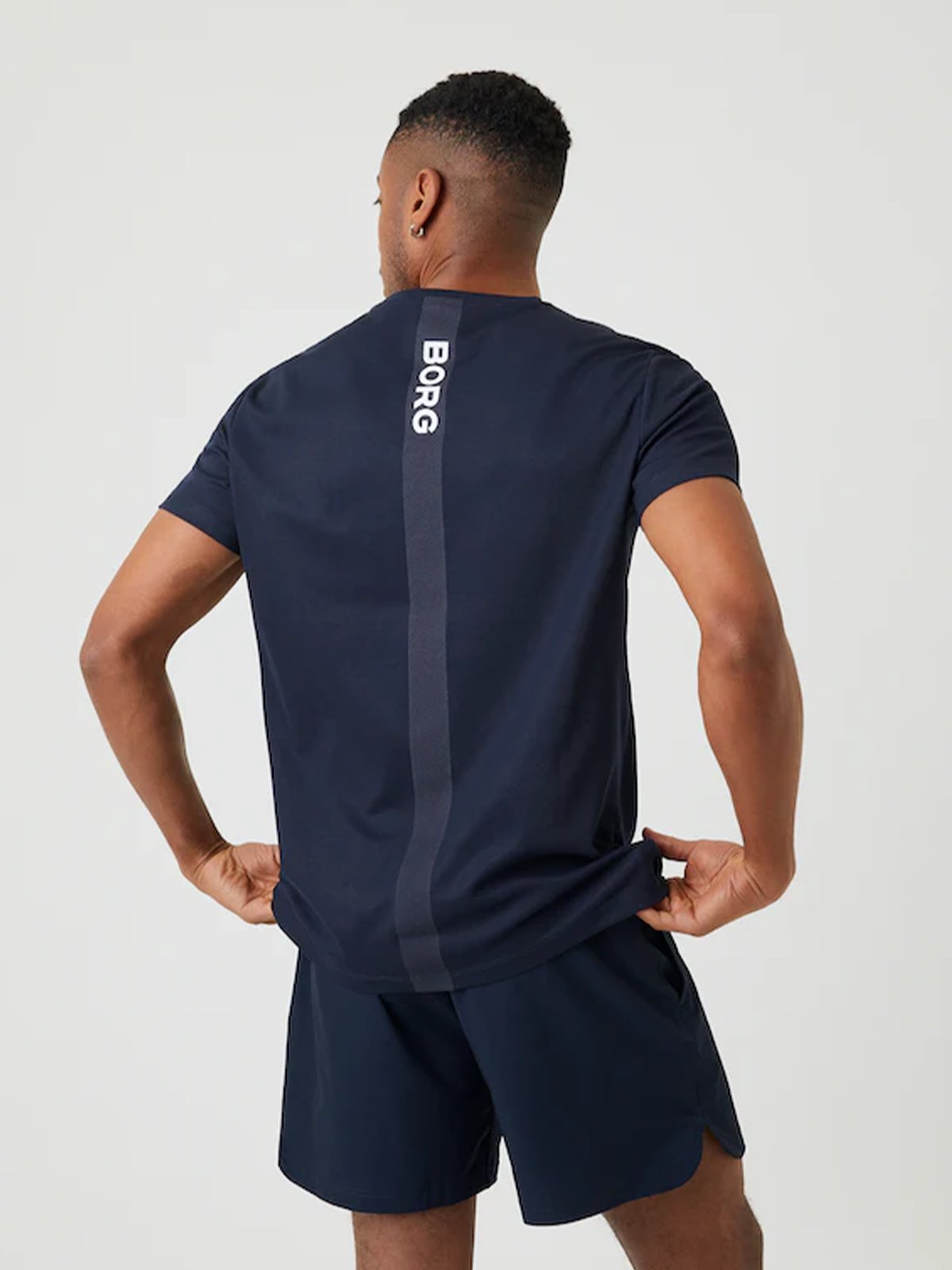 Björn Borg Ace T-Shirt Stripe Navy