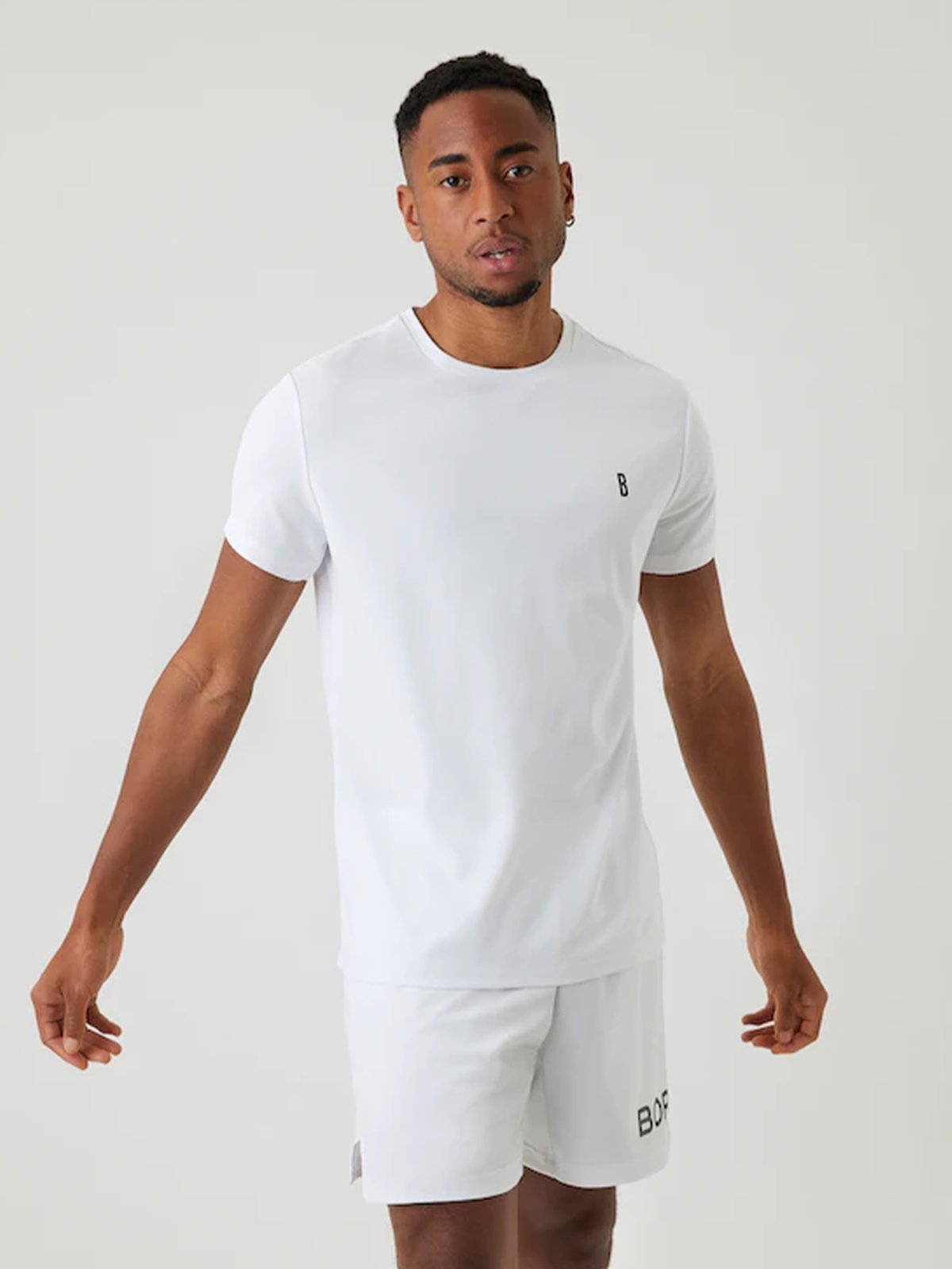 Björn Borg Ace T-Shirt Stripe Brilliant White