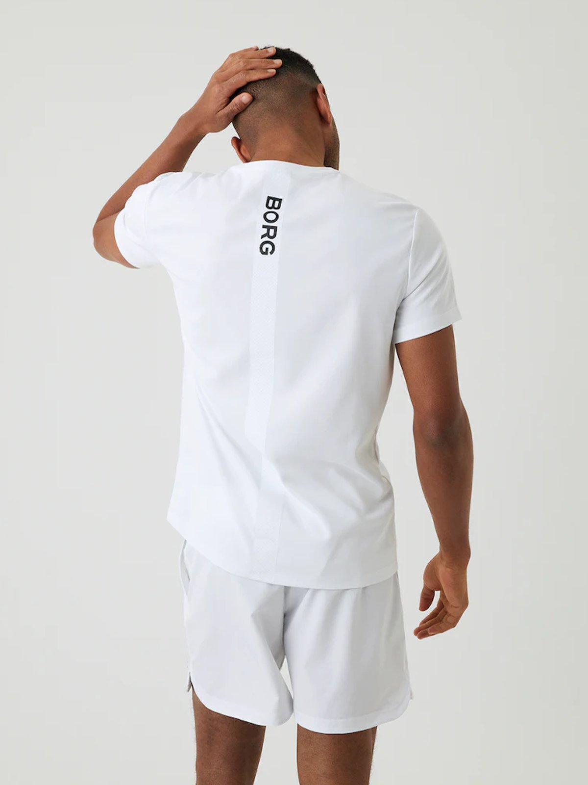 Björn Borg Ace T-Shirt Stripe Brilliant White