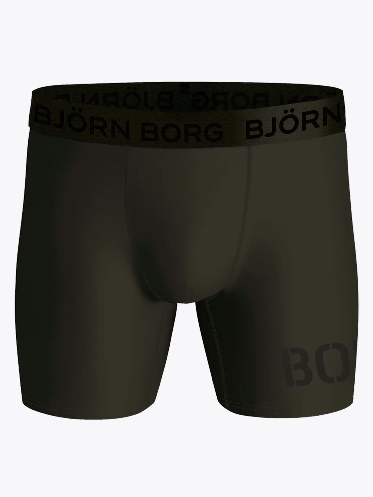 Björn Borg Performance Boxer 3p Black, Green, Print