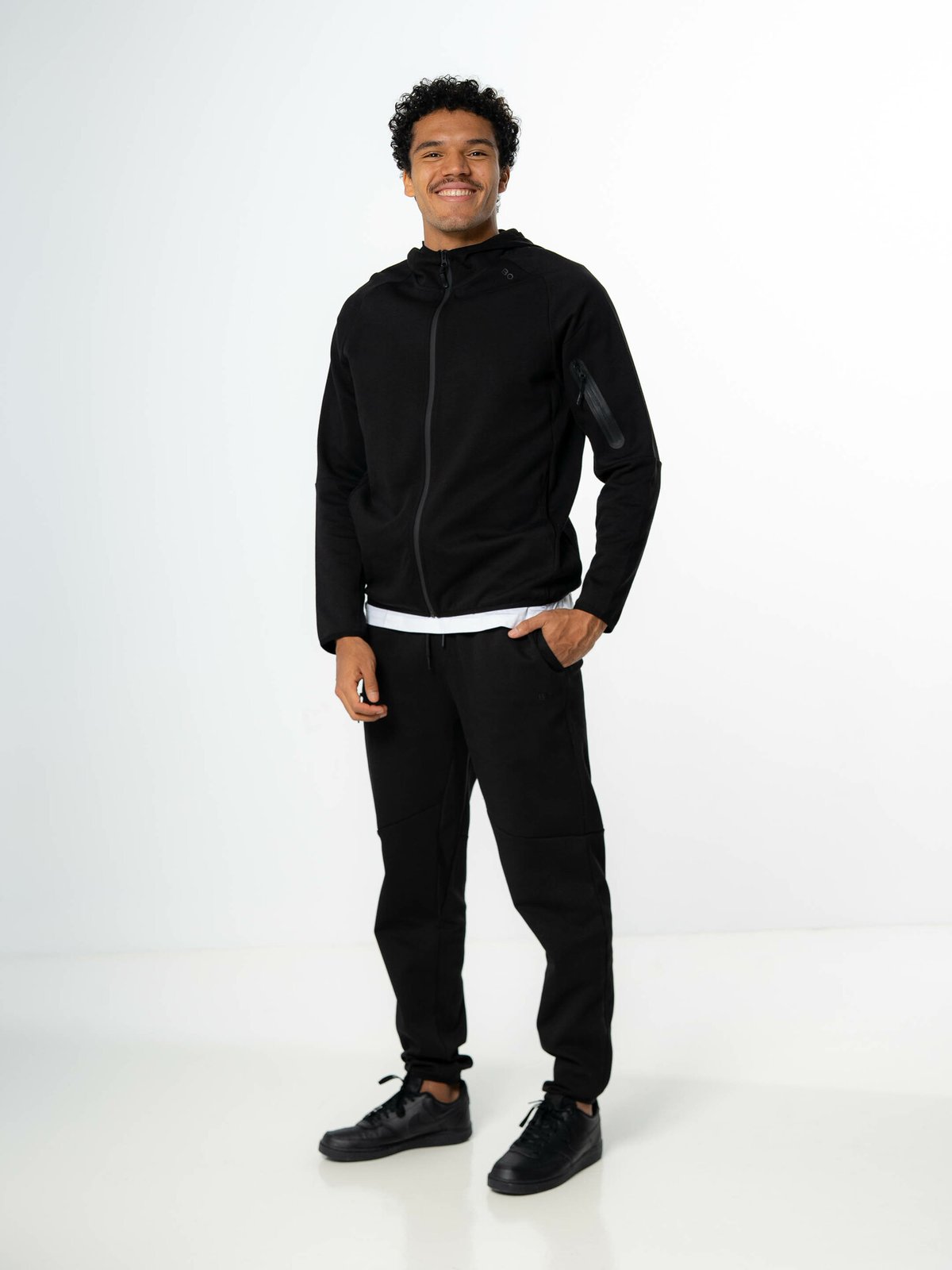 Björn Borg Borg Tech Sweat Hoodie Black Beauty