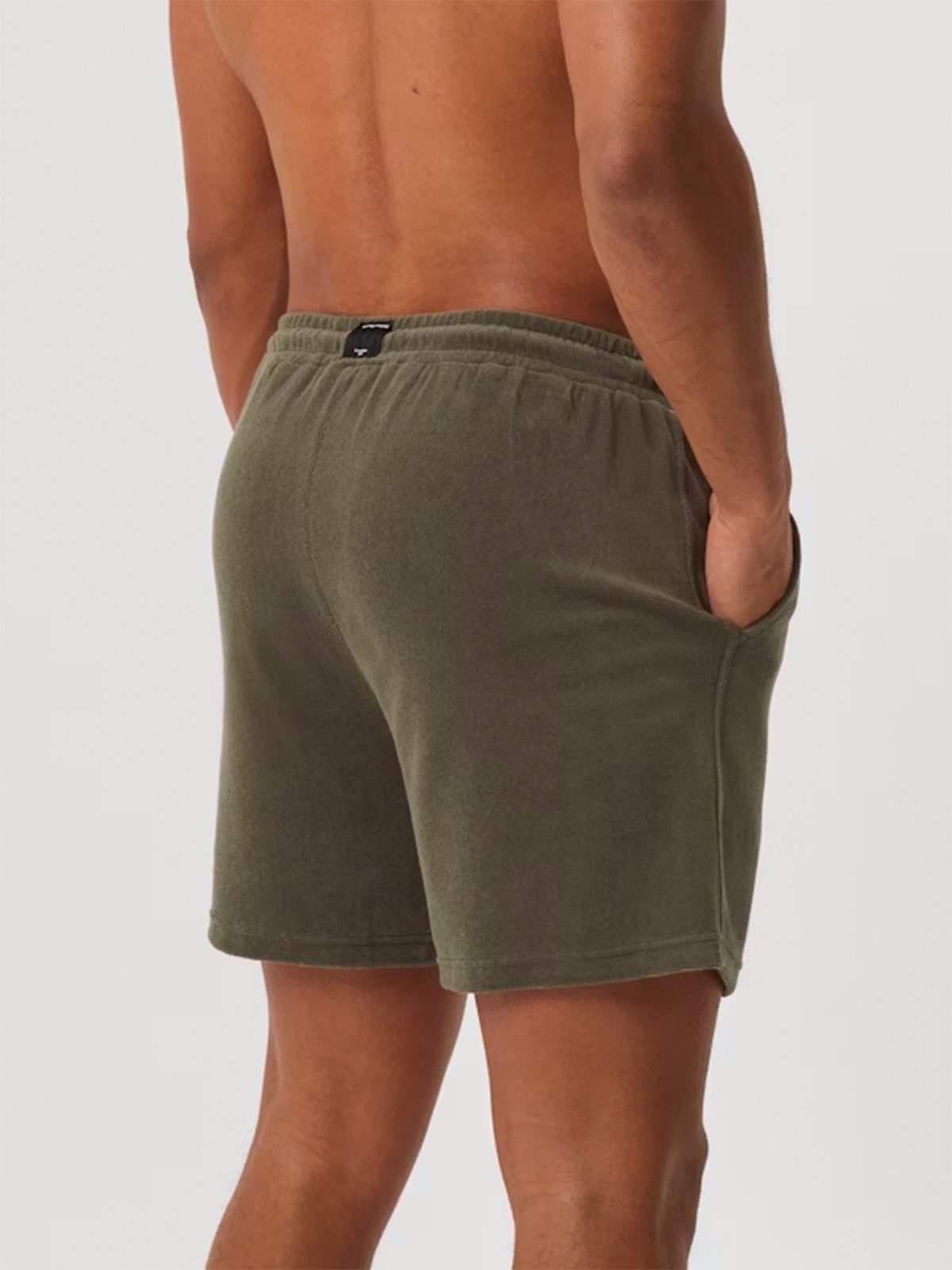 Björn Borg Borg Toweling Pool Shorts - Grønn Beetle