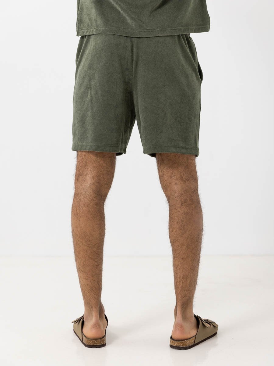 Björn Borg Borg Toweling Pool Shorts - Grønn Beetle