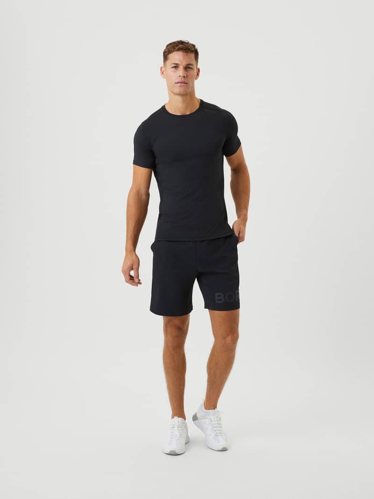 Björn Borg Borg Shorts Black Tonal Logo