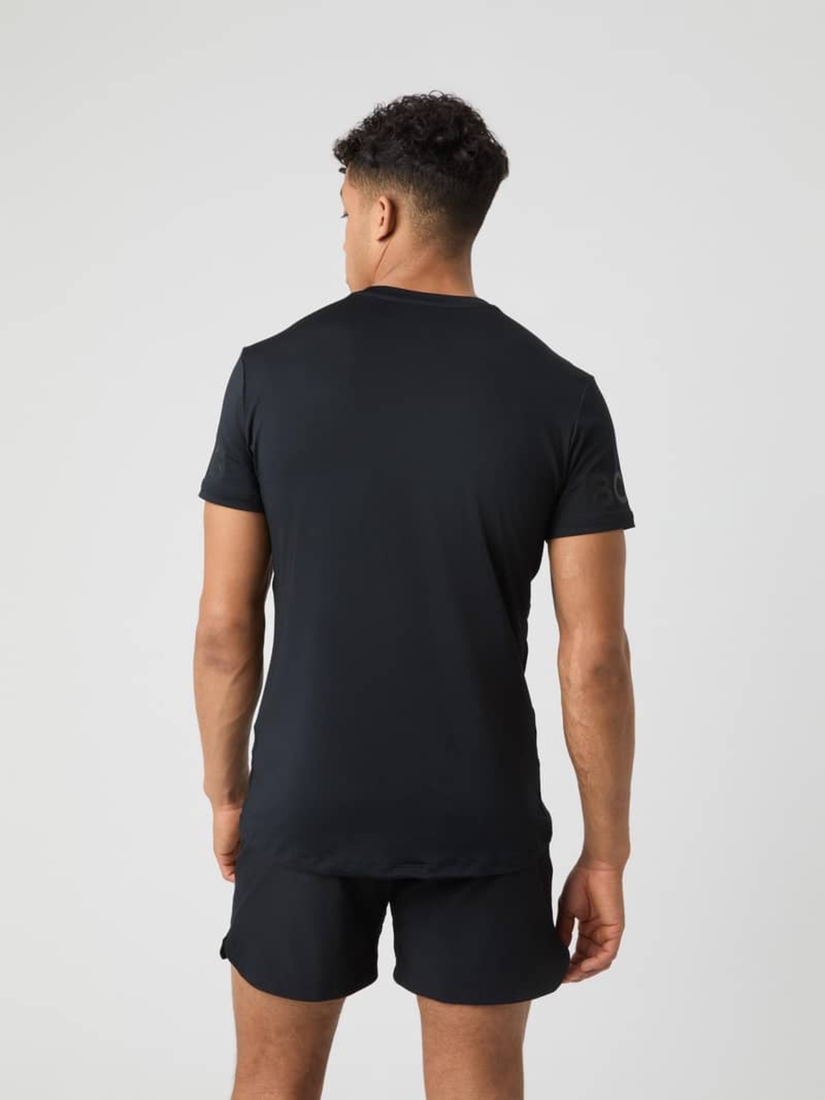 Björn Borg Borg T-Shirt Black Tonal Logo