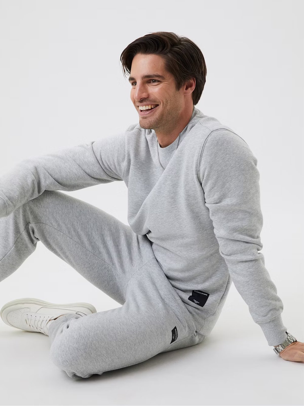 Björn Borg Centre Crew Light Grey Melange