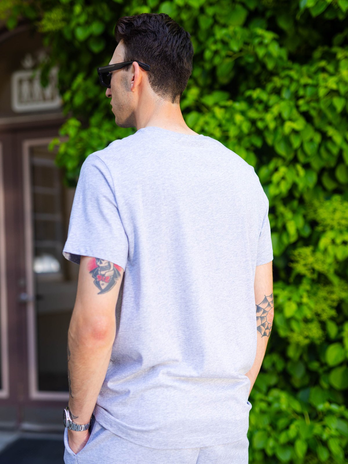 Björn Borg Centre T-Shirt Light Grey Melange