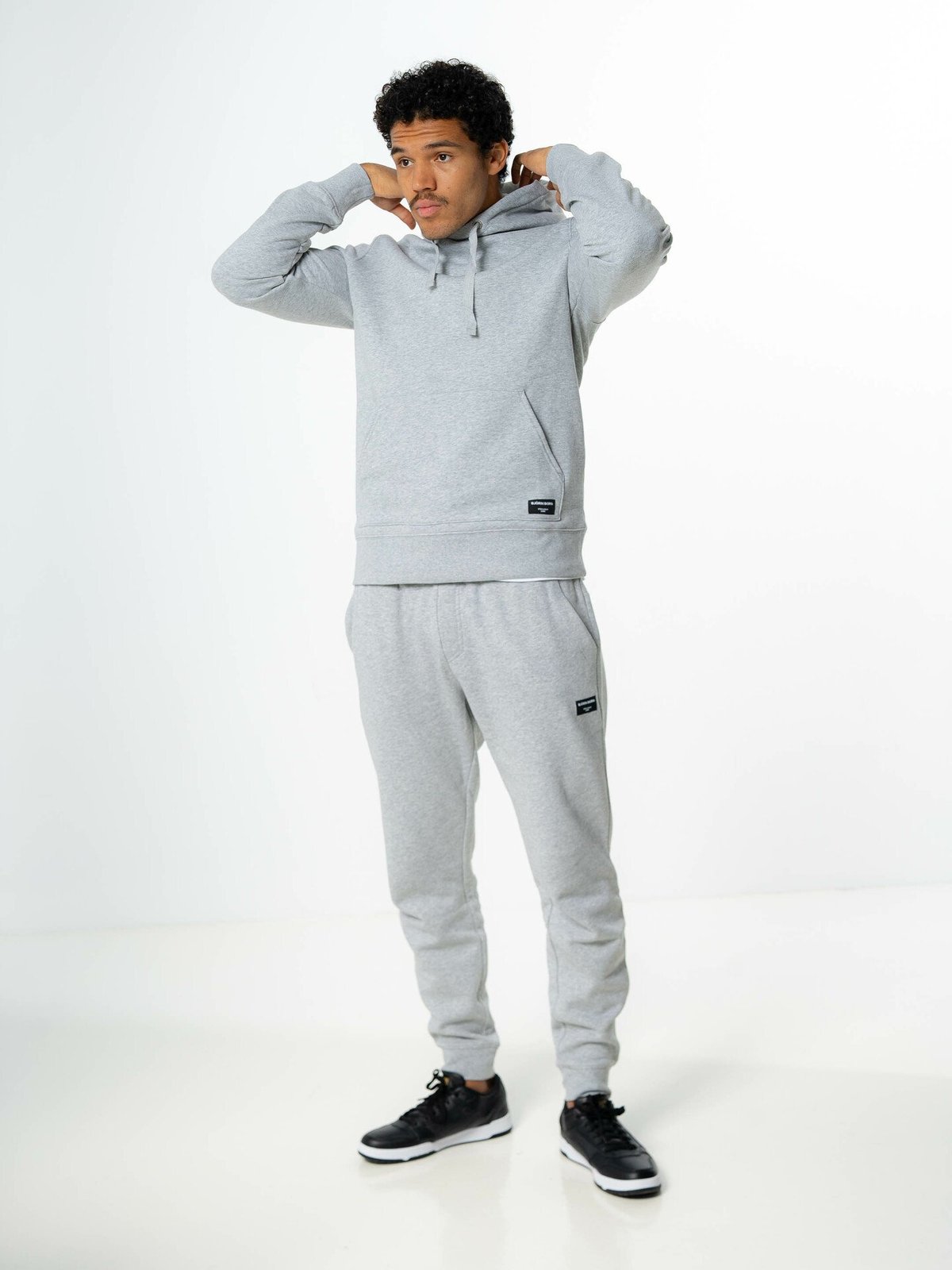 Björn Borg Centre Hoodie Light Grey Melange