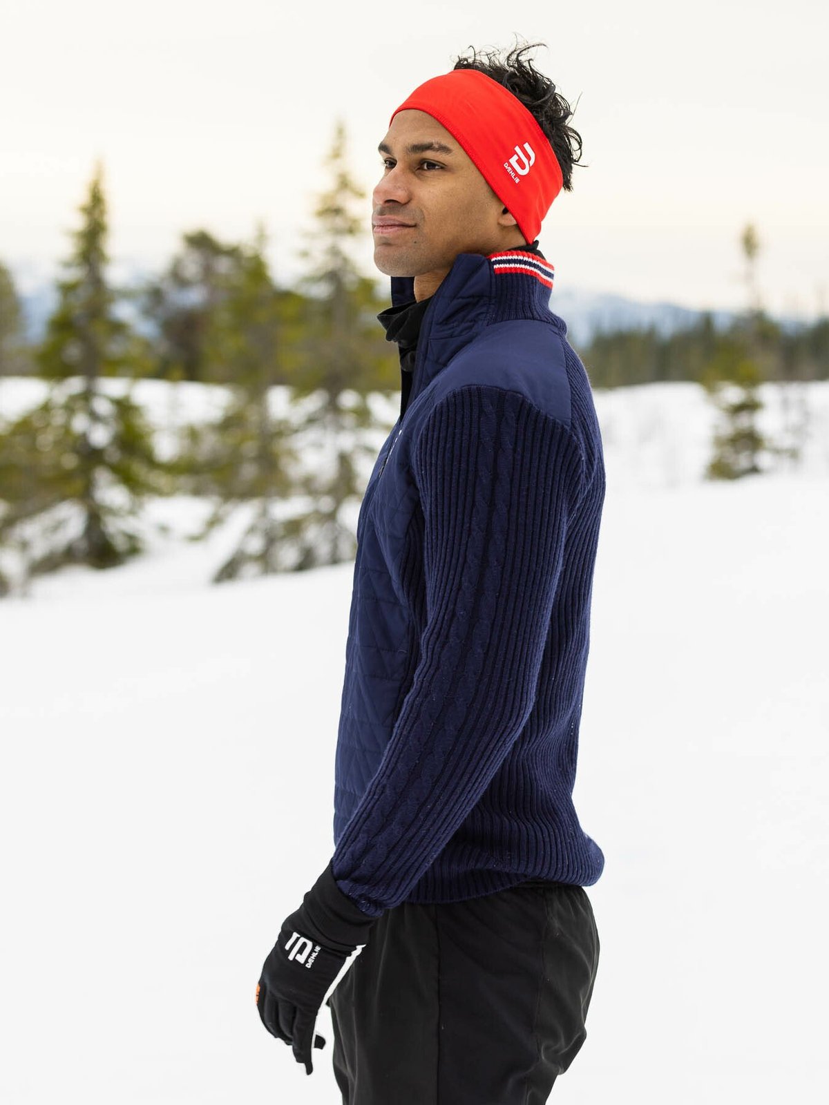 Dæhlie Half Zip Comfy Evening Blue