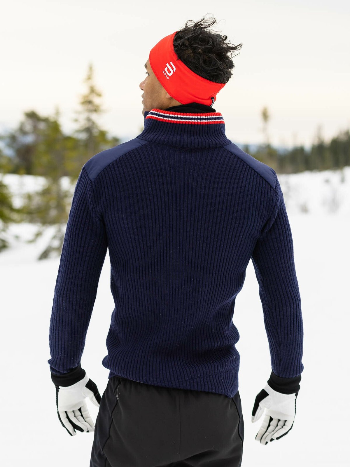 Dæhlie Half Zip Comfy Evening Blue