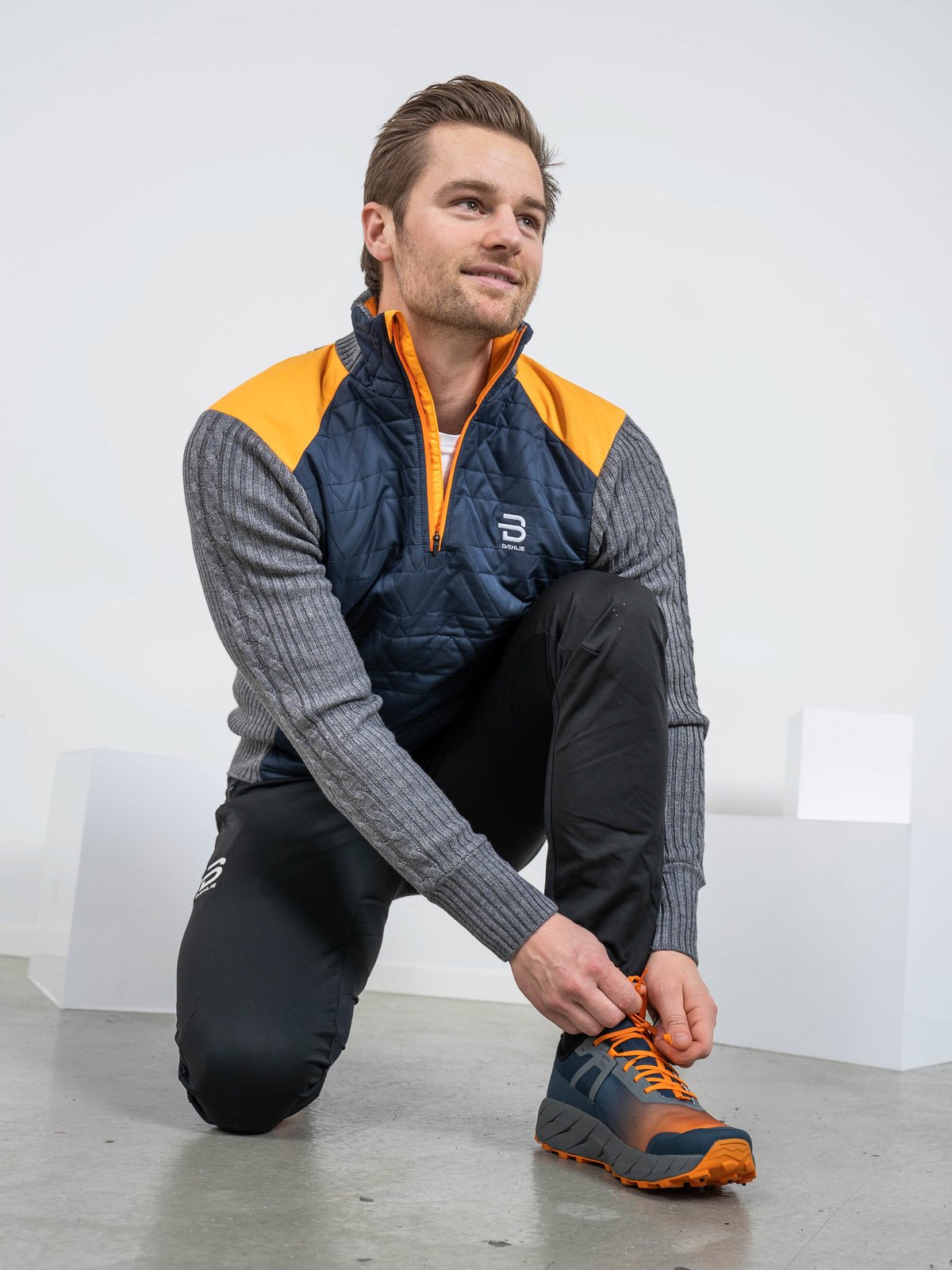 Dæhlie Half Zip Comfy Golden Sun