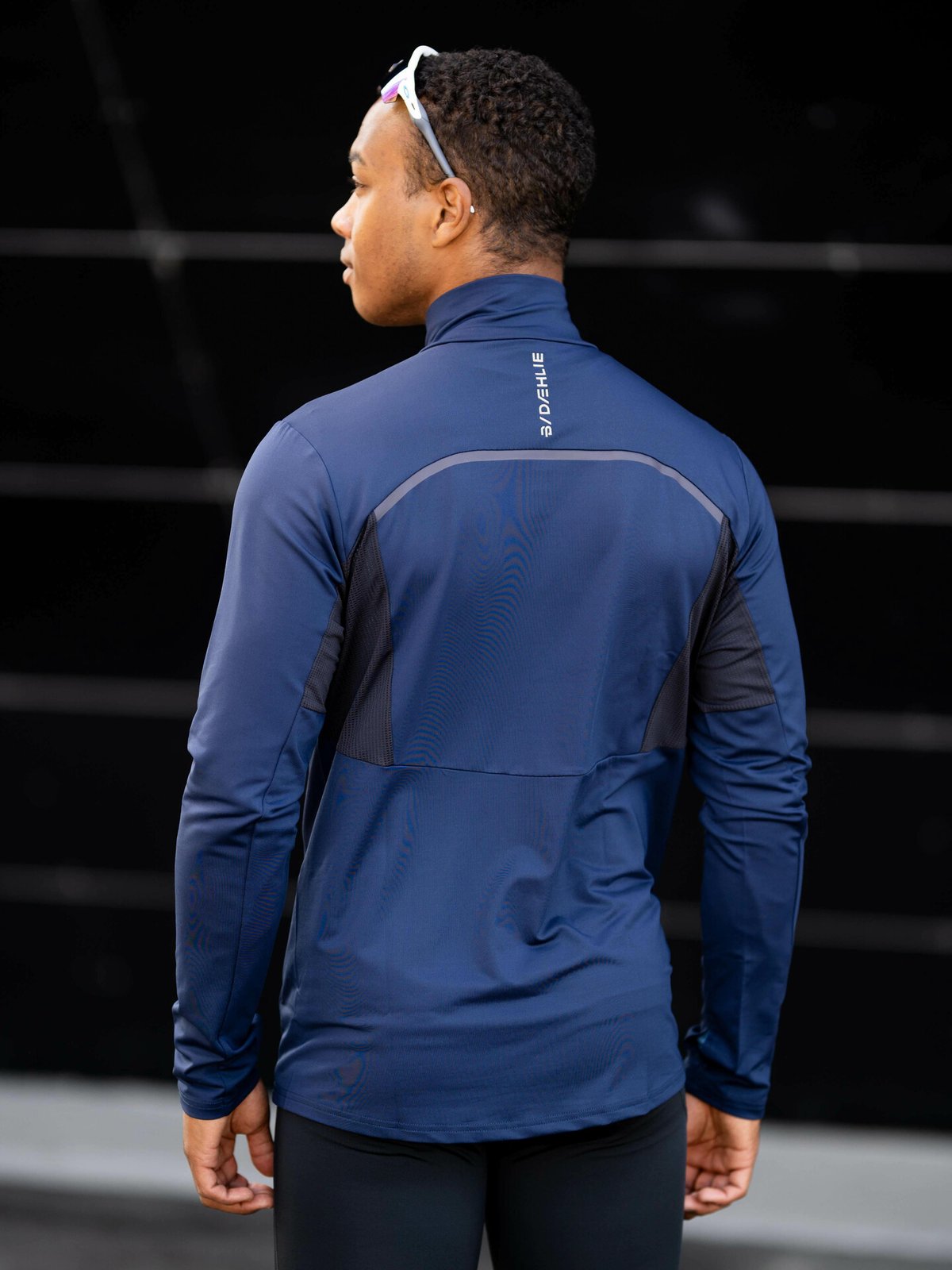 Dæhlie Long Sleeve Run Navy