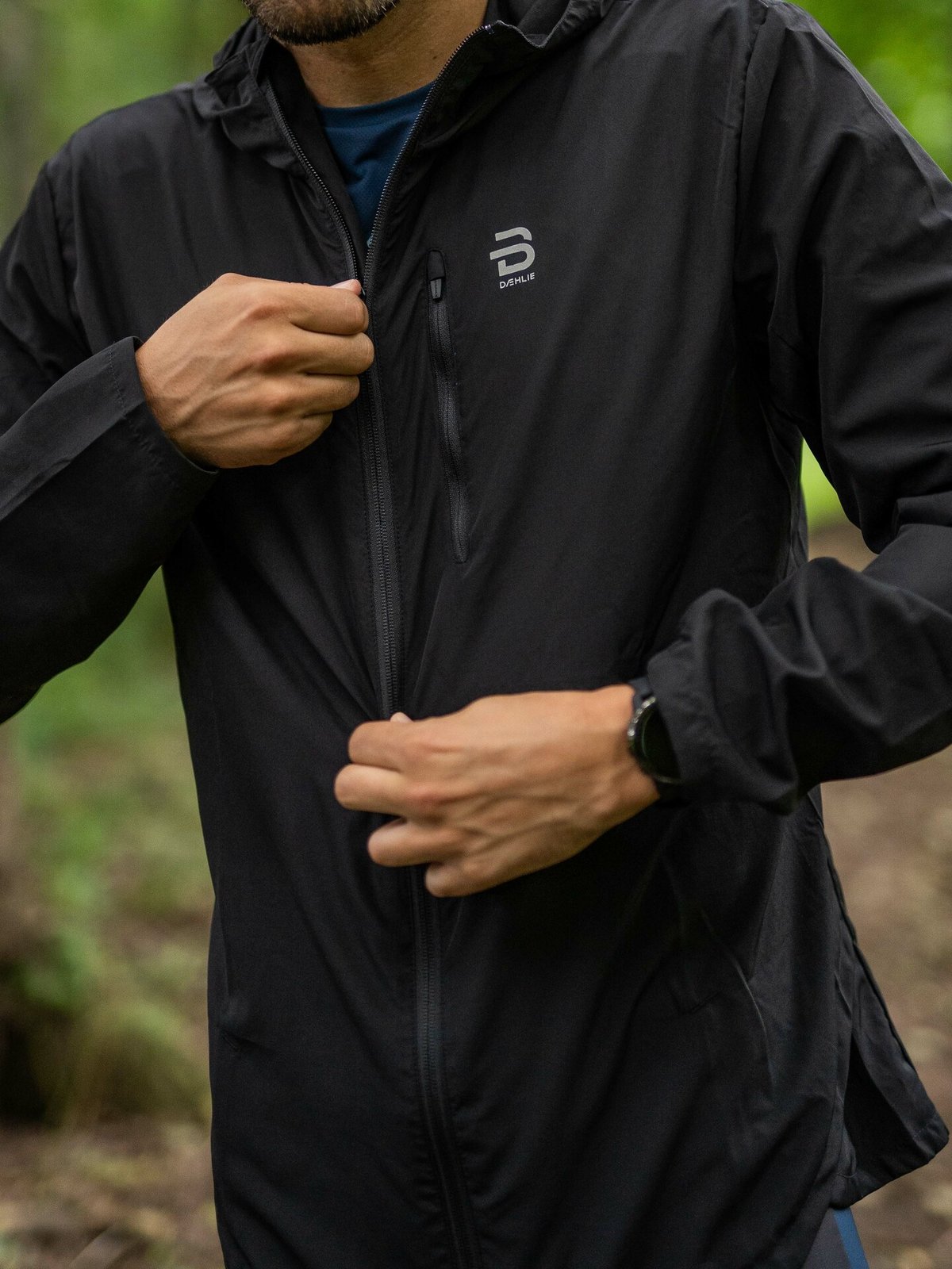 Dæhlie Jacket Run Black