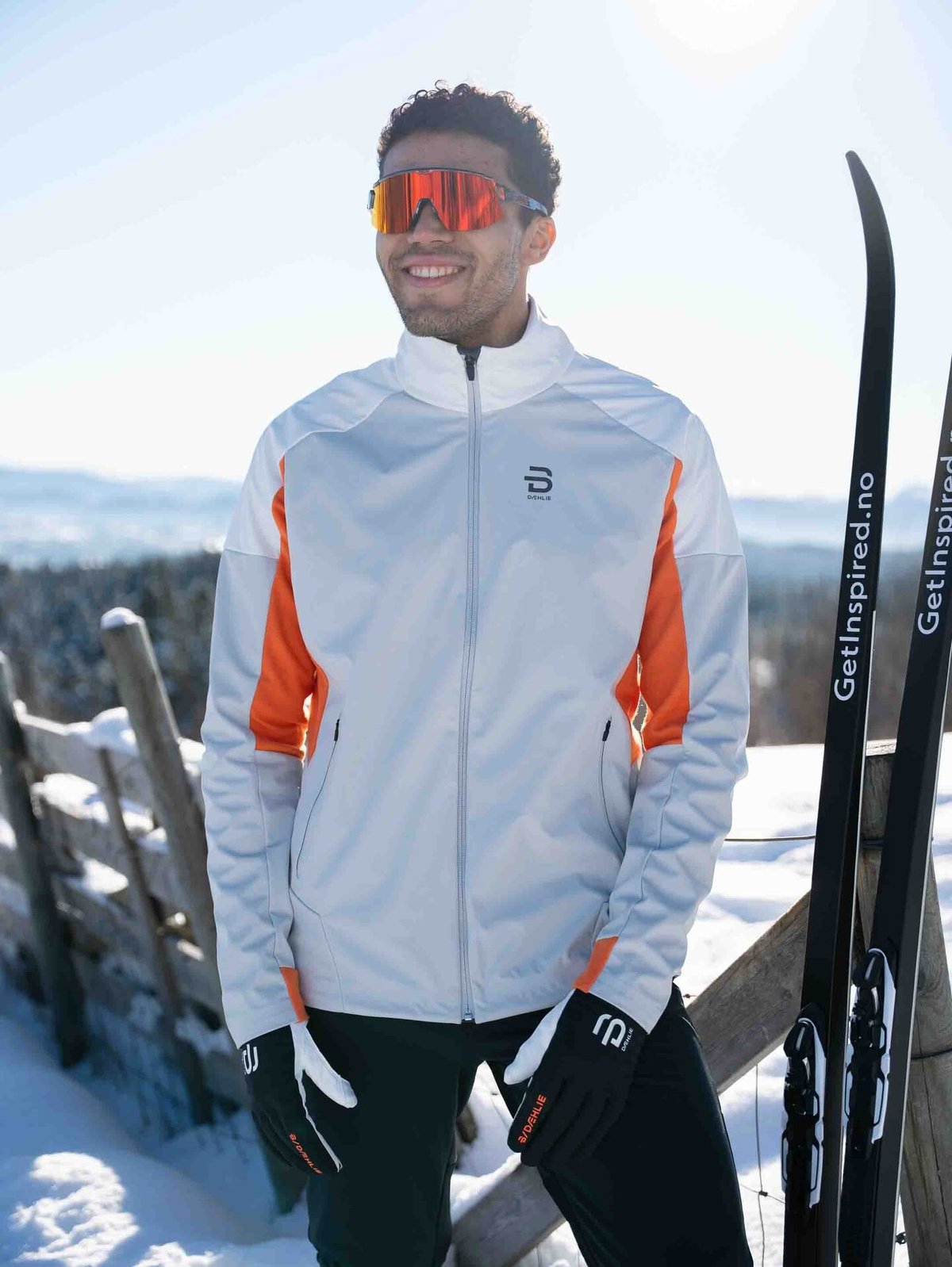 Dæhlie Jacket Legacy Wool Gråhvit