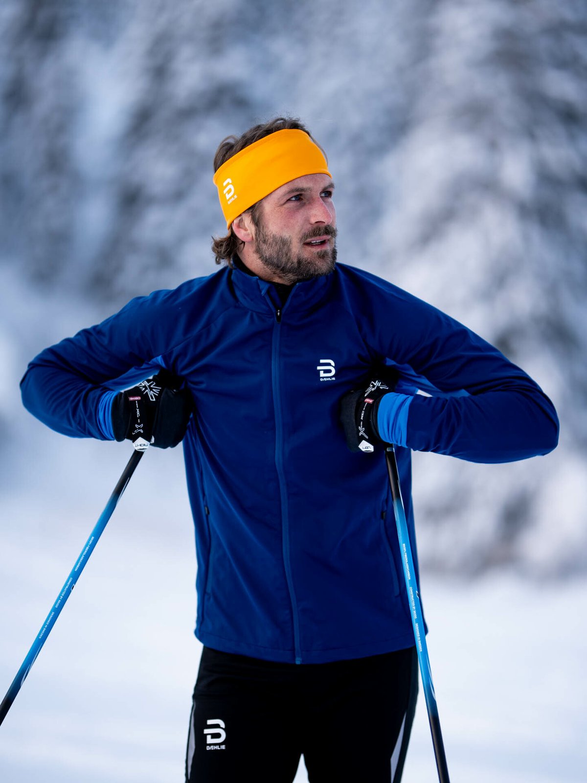 Dæhlie Jacket Cross Estate Blue