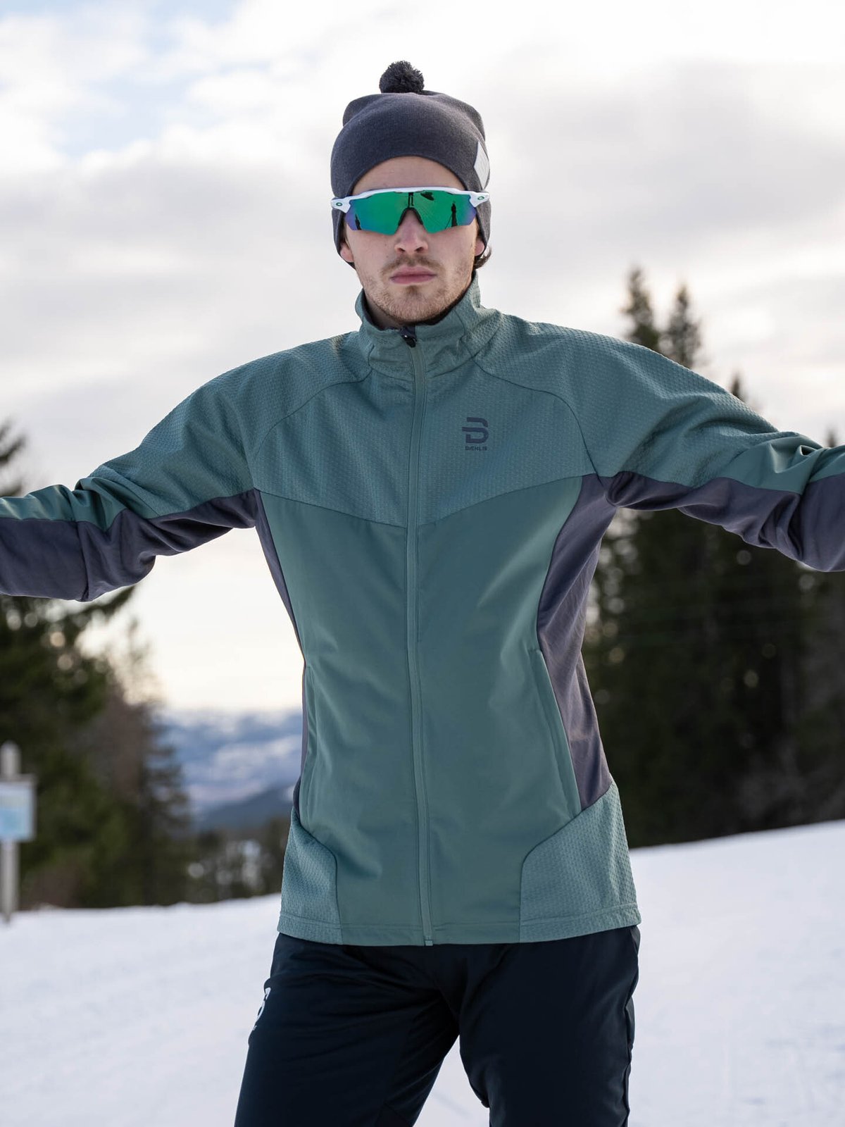 Dæhlie Jacket Rigid Dark Forrest
