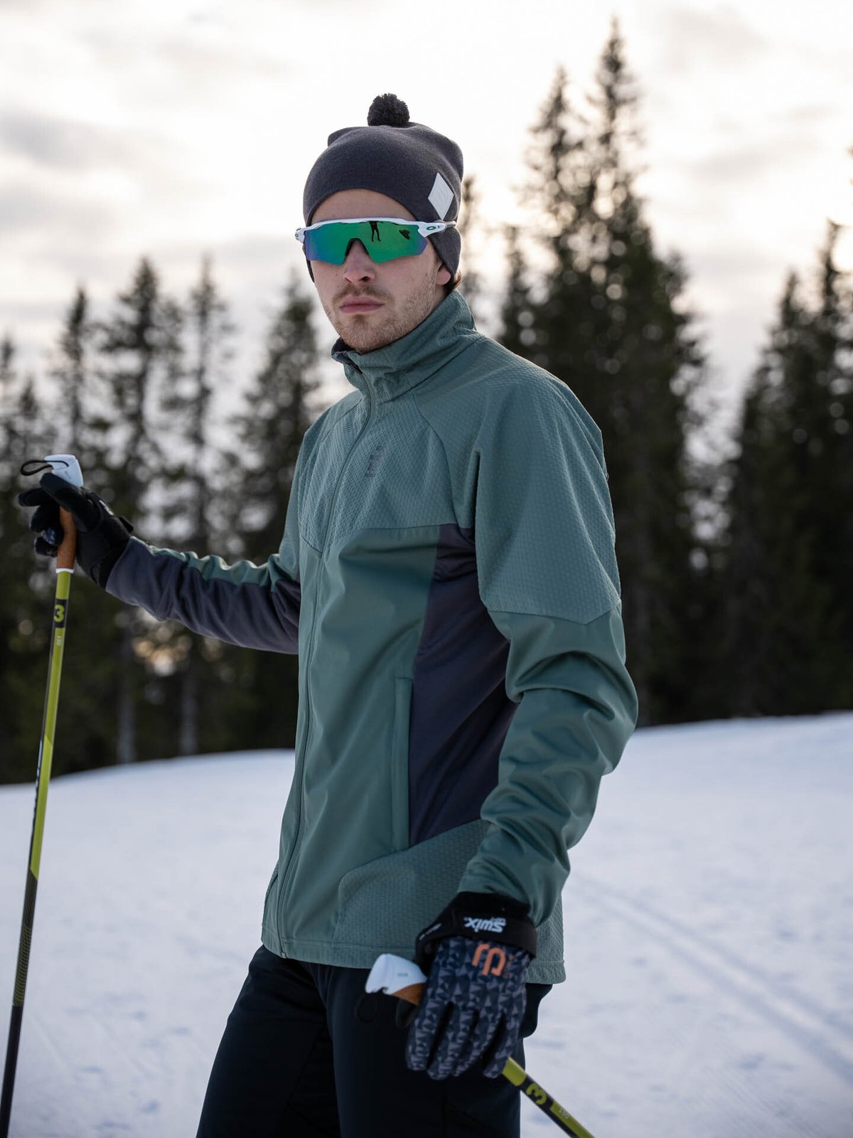 Dæhlie Jacket Rigid Dark Forrest