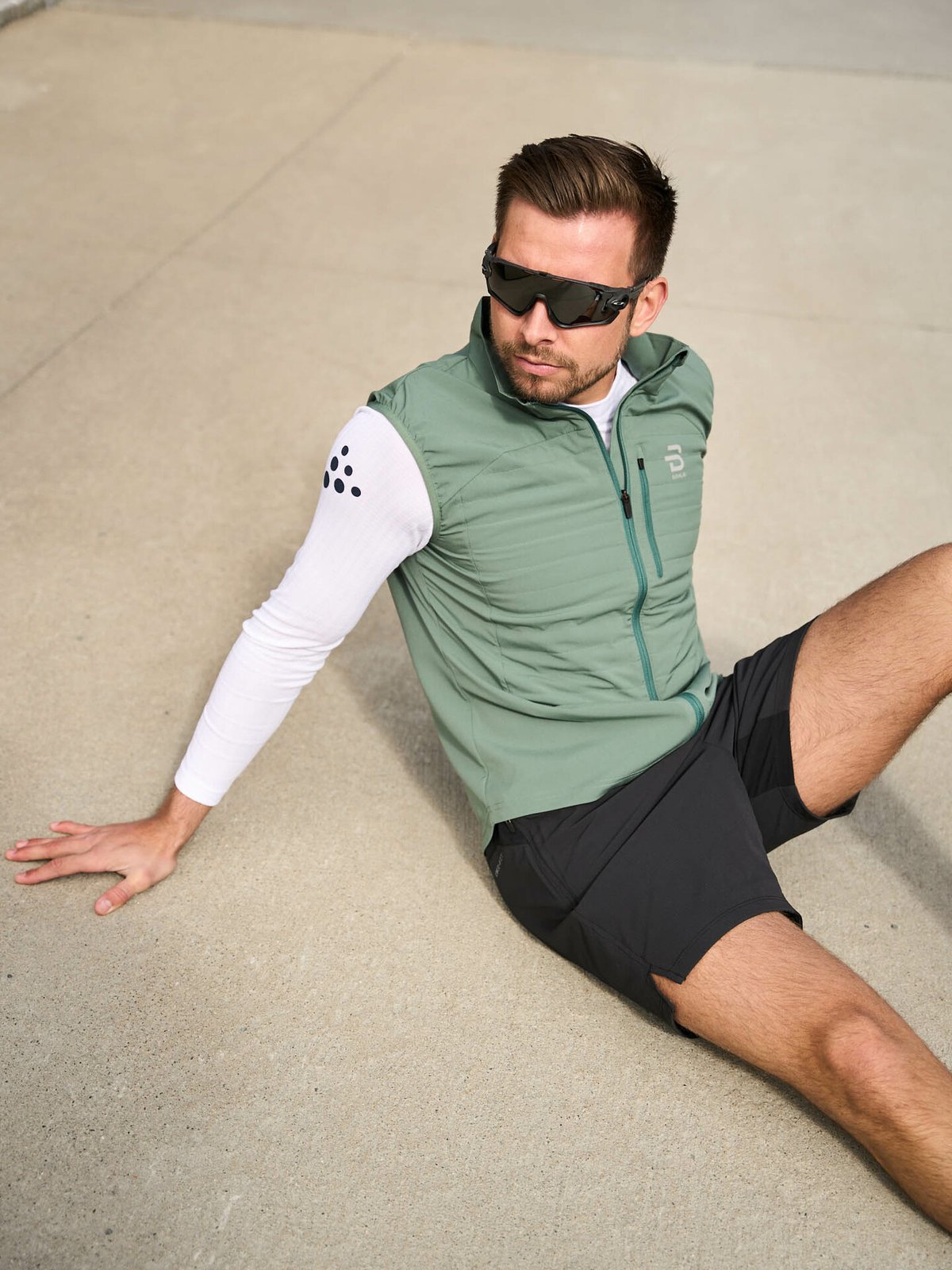 Dæhlie Vest Run 2.0 Forest Green