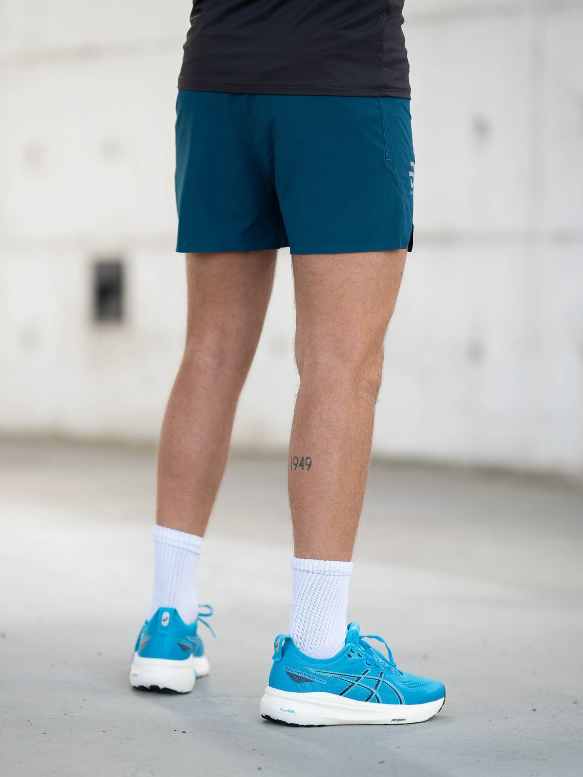 Dæhlie Shorts Swift 4" Teal Blue