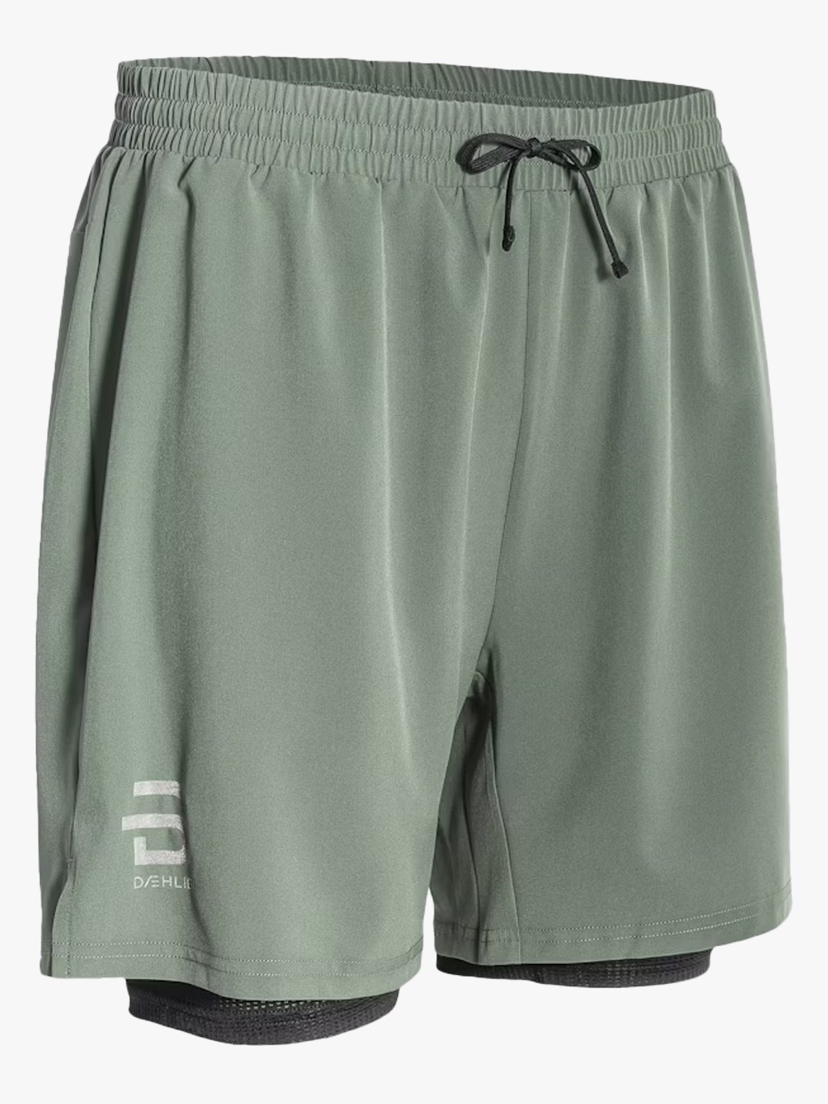 Dæhlie Shorts Run 2in1 Forest Green