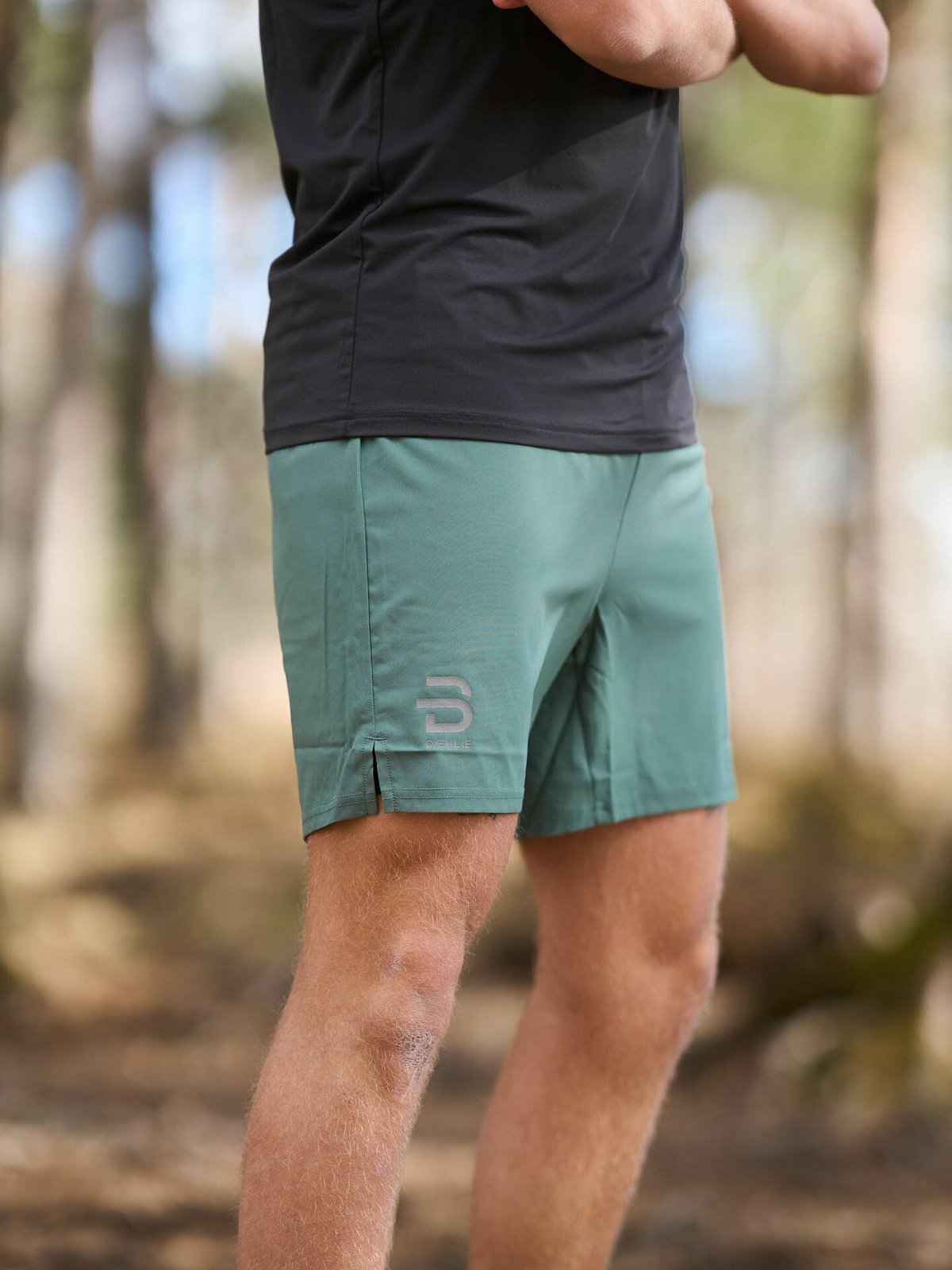 Dæhlie Shorts Run 2in1 Forest Green