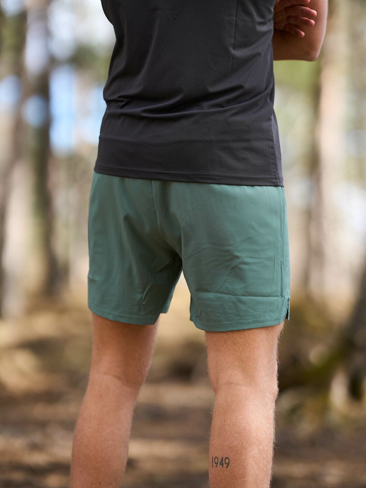 Dæhlie Shorts Run 2in1 Forest Green