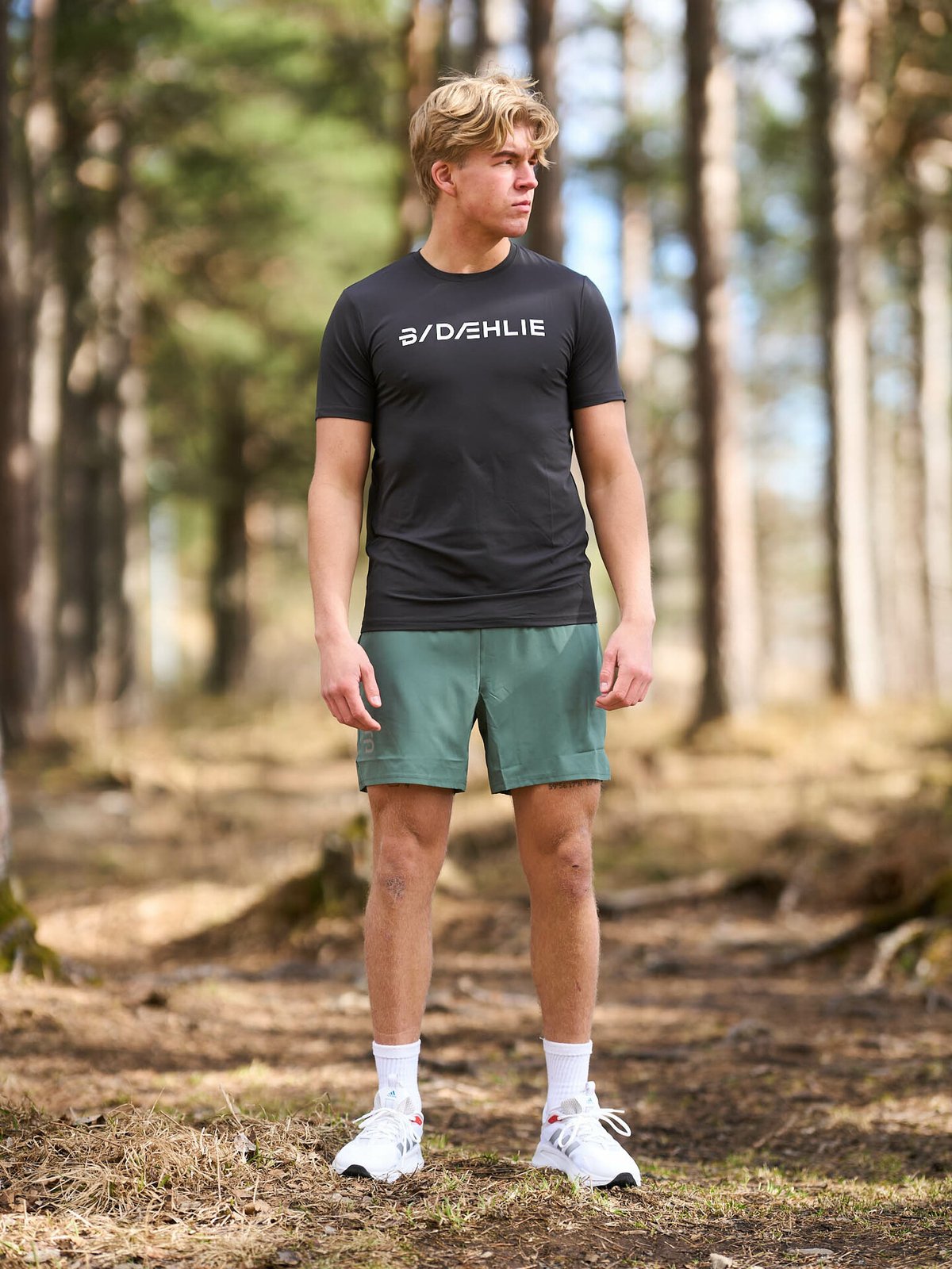 Dæhlie Shorts Run 2in1 Forest Green