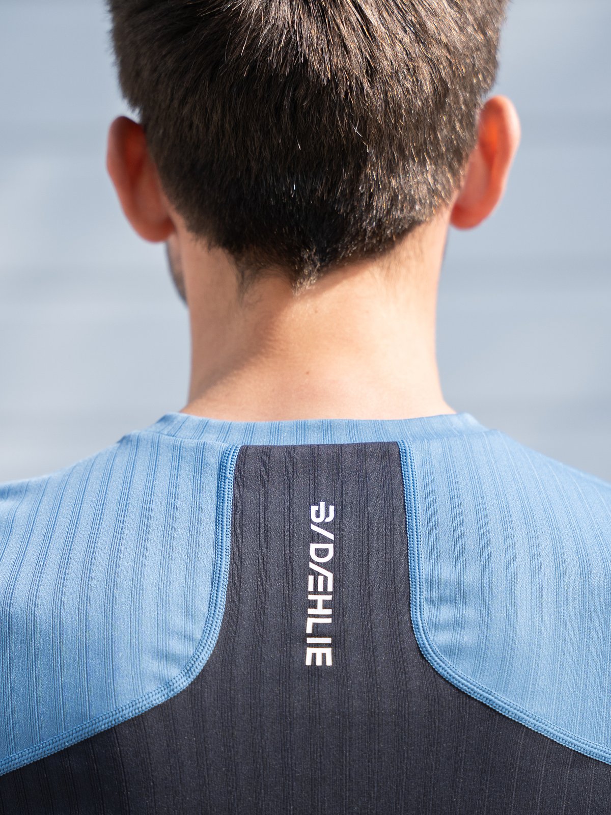 Dæhlie Training Tech Long Sleeve Elemental Blue