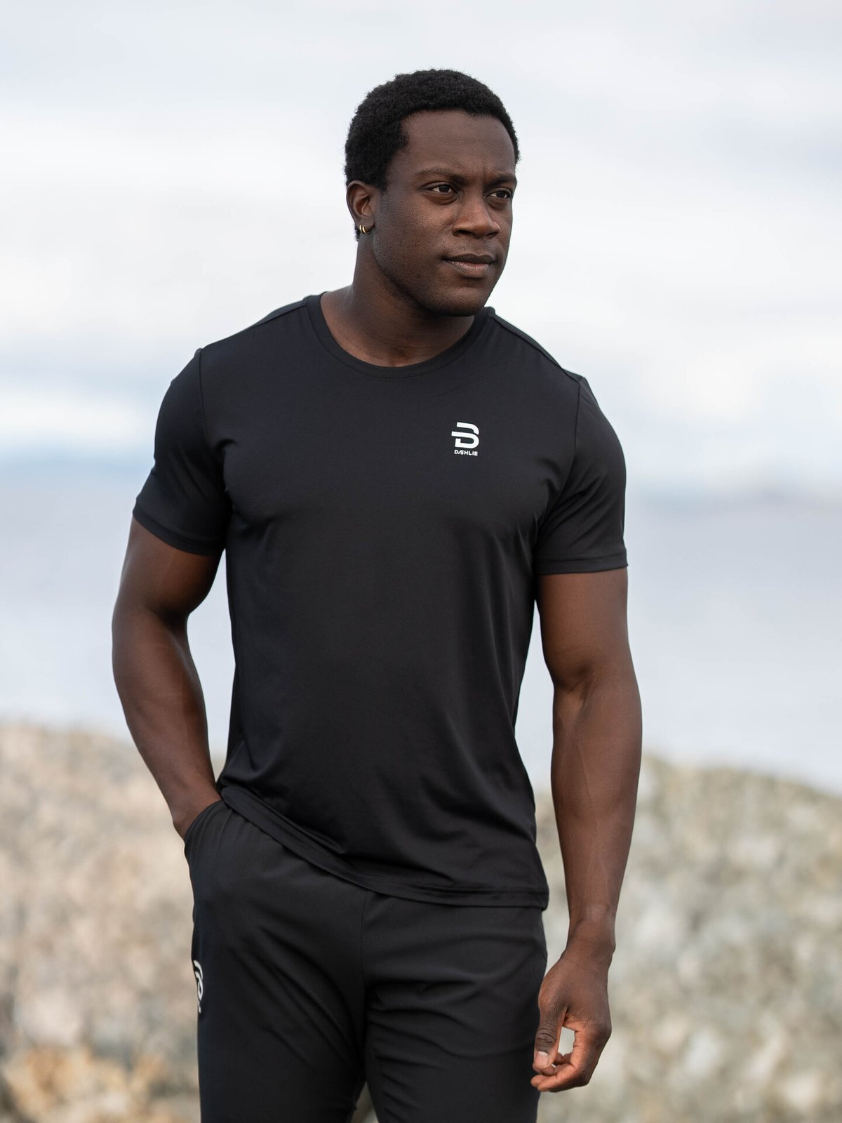 Dæhlie T-Shirt Motion Black