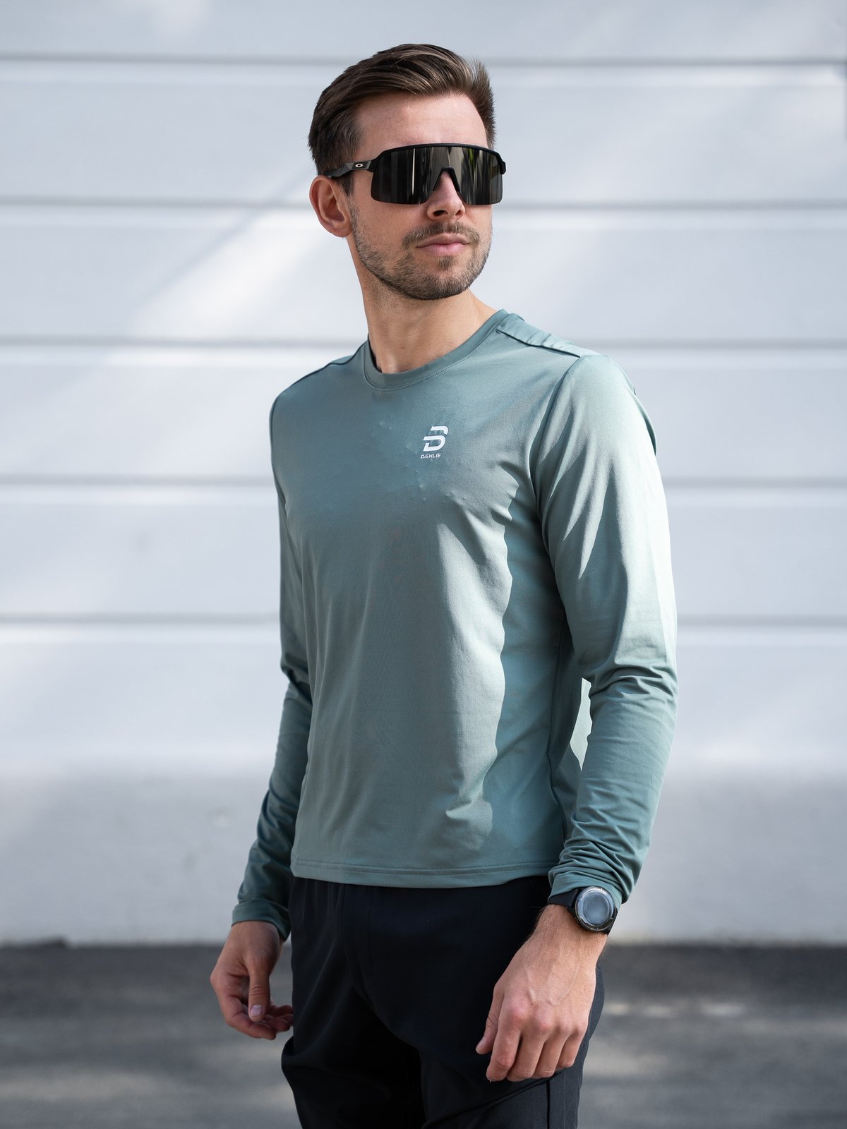 Dæhlie Long Sleeve Motion Dark Forest