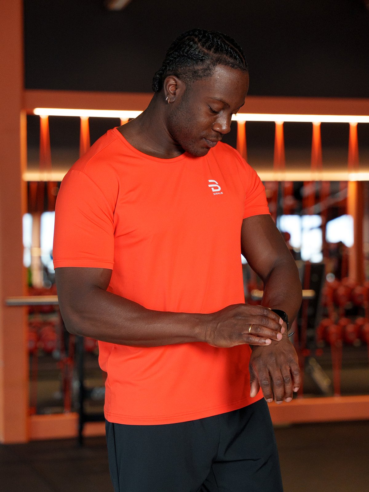 Dæhlie T-Shirt Tempo Lava Red