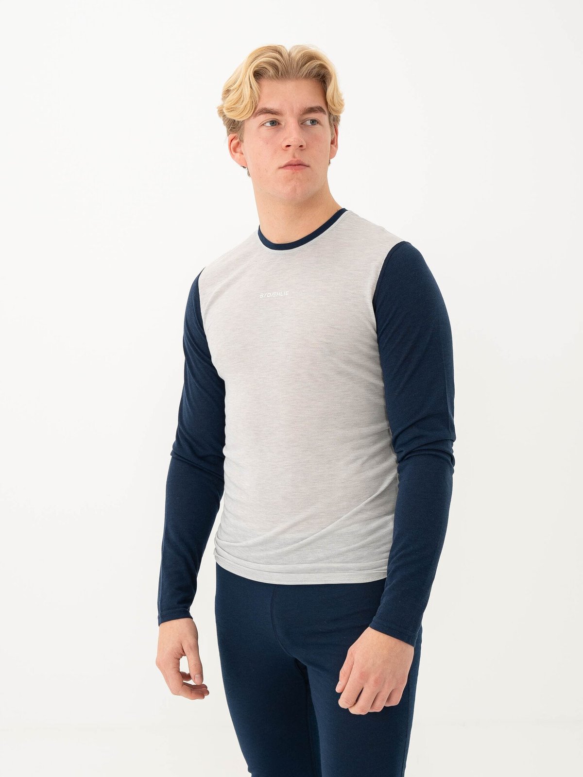 Dæhlie Activate Wool Mix Long Sleeve Quiet Grey