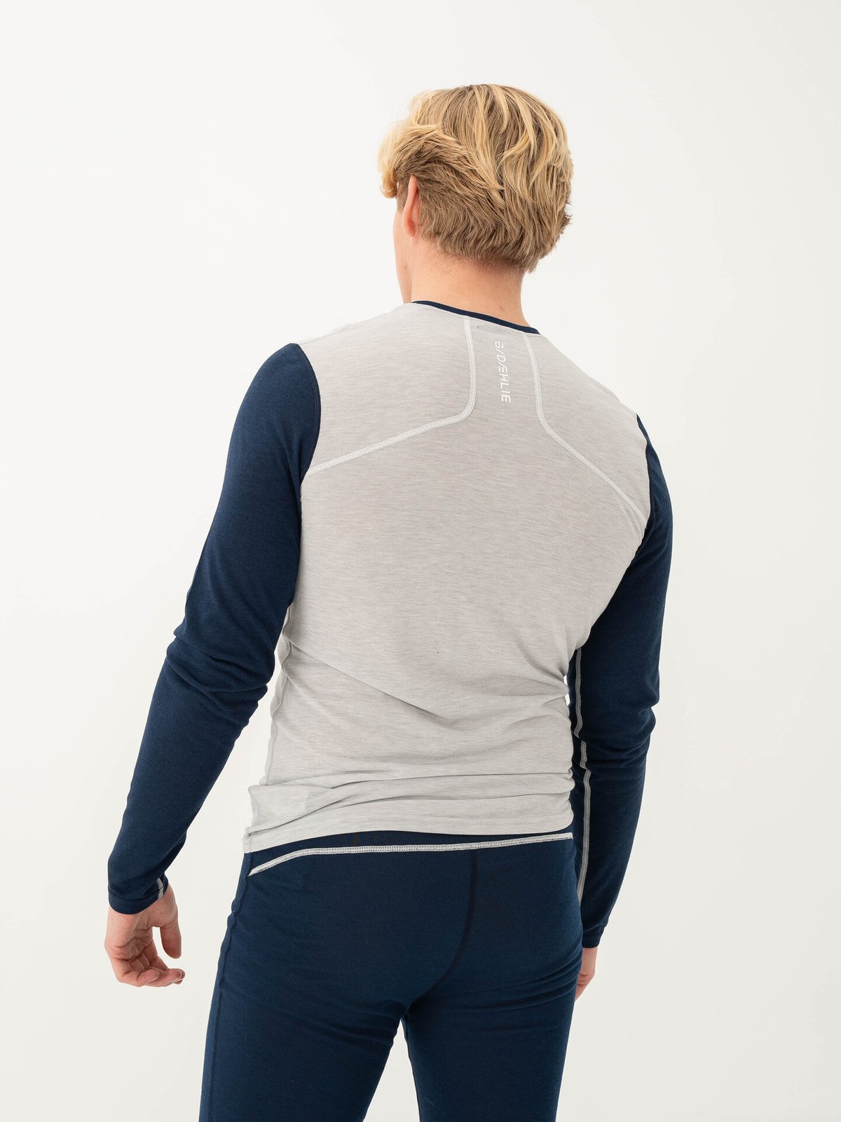 Dæhlie Activate Wool Mix Long Sleeve Quiet Grey