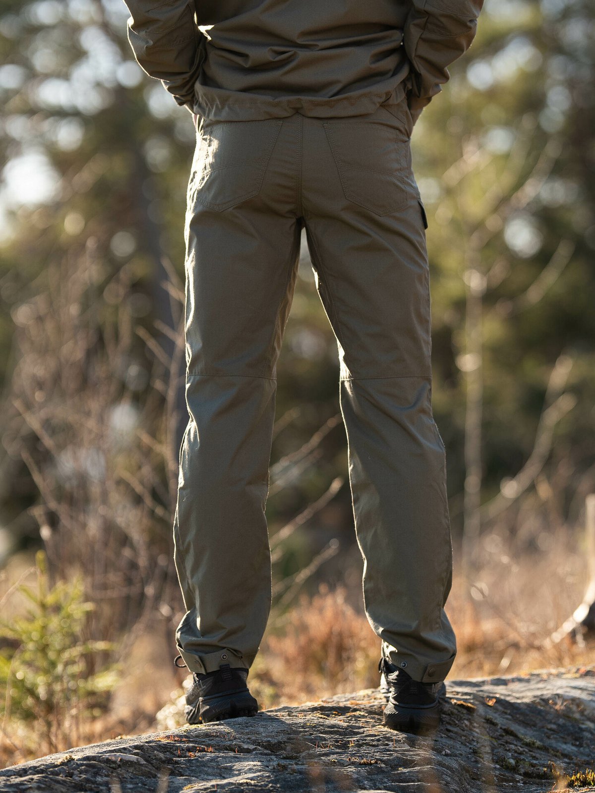 Bergans Nordmarka Leaf Light Pants Men Green Mud