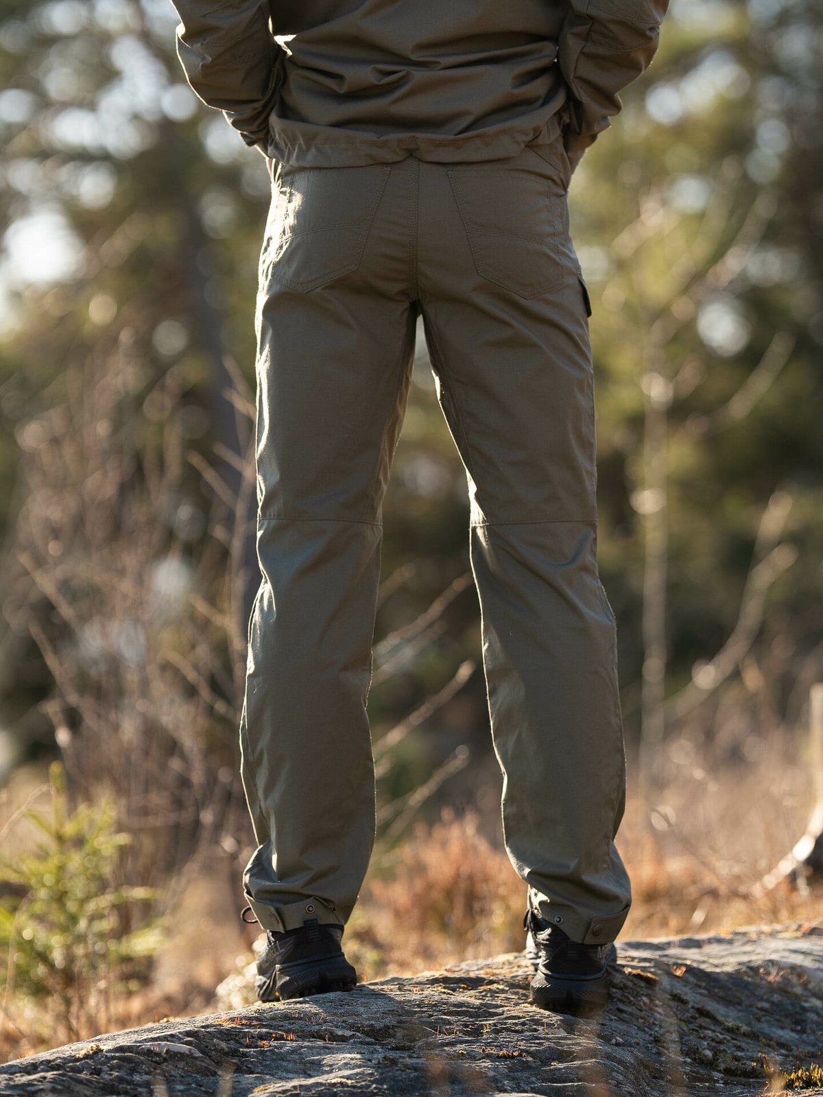 Bergans Nordmarka Leaf Light Pants Men Green Mud