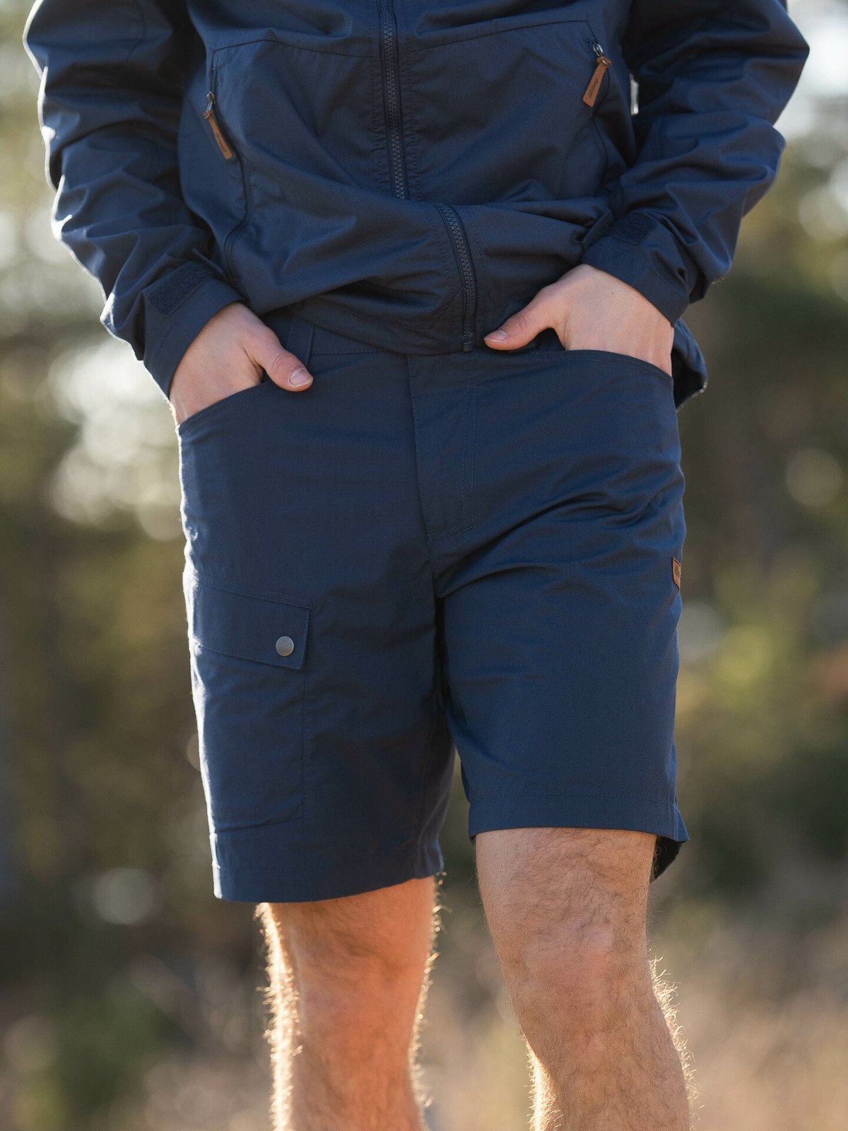 Bergans Nordmarka Leaf Light Shorts Men Navy