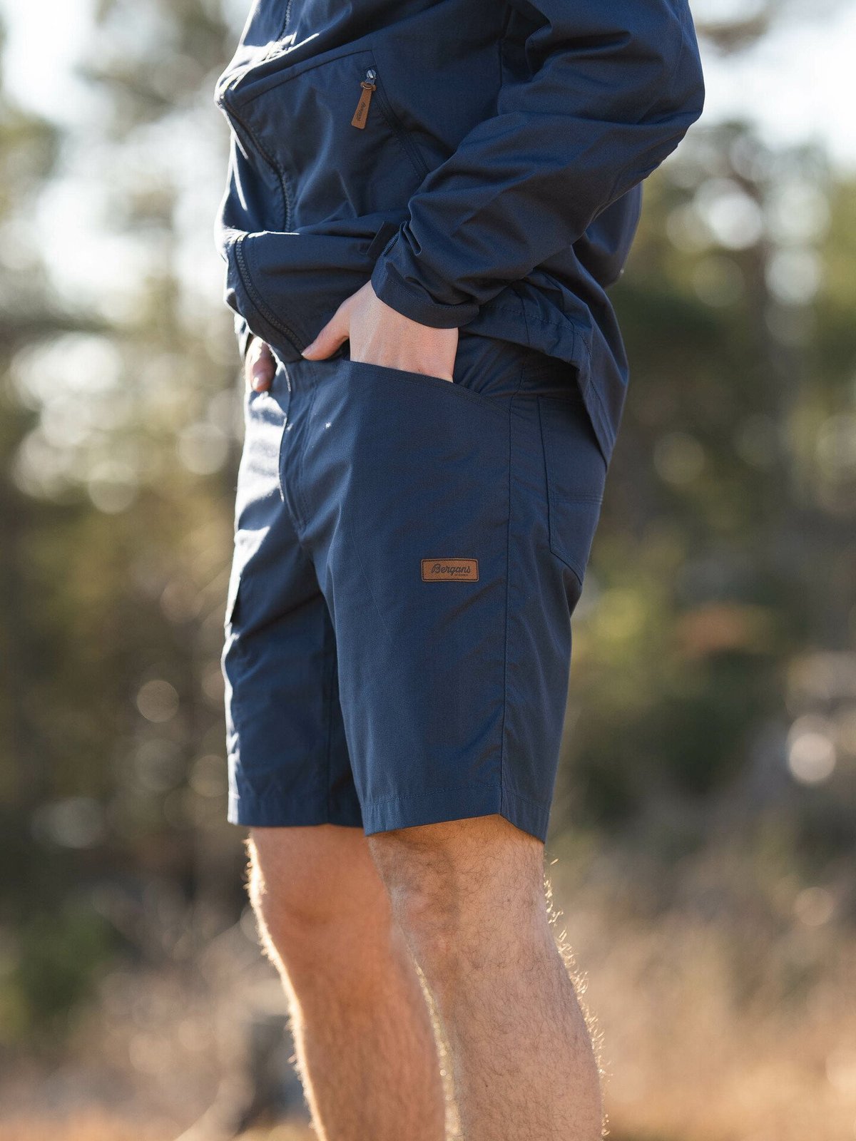 Bergans Nordmarka Leaf Light Shorts Men Navy