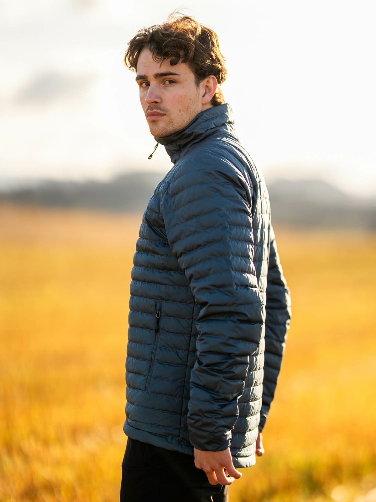 Bergans Lava Light Down Jacket Men Orion Blue