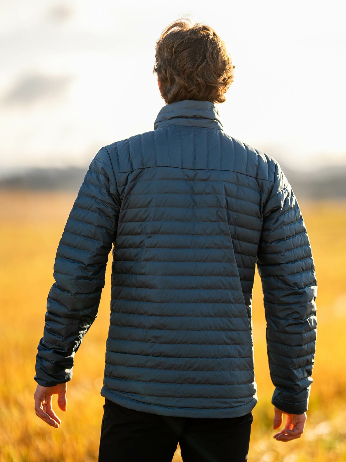 Bergans Lava Light Down Jacket Men Orion Blue