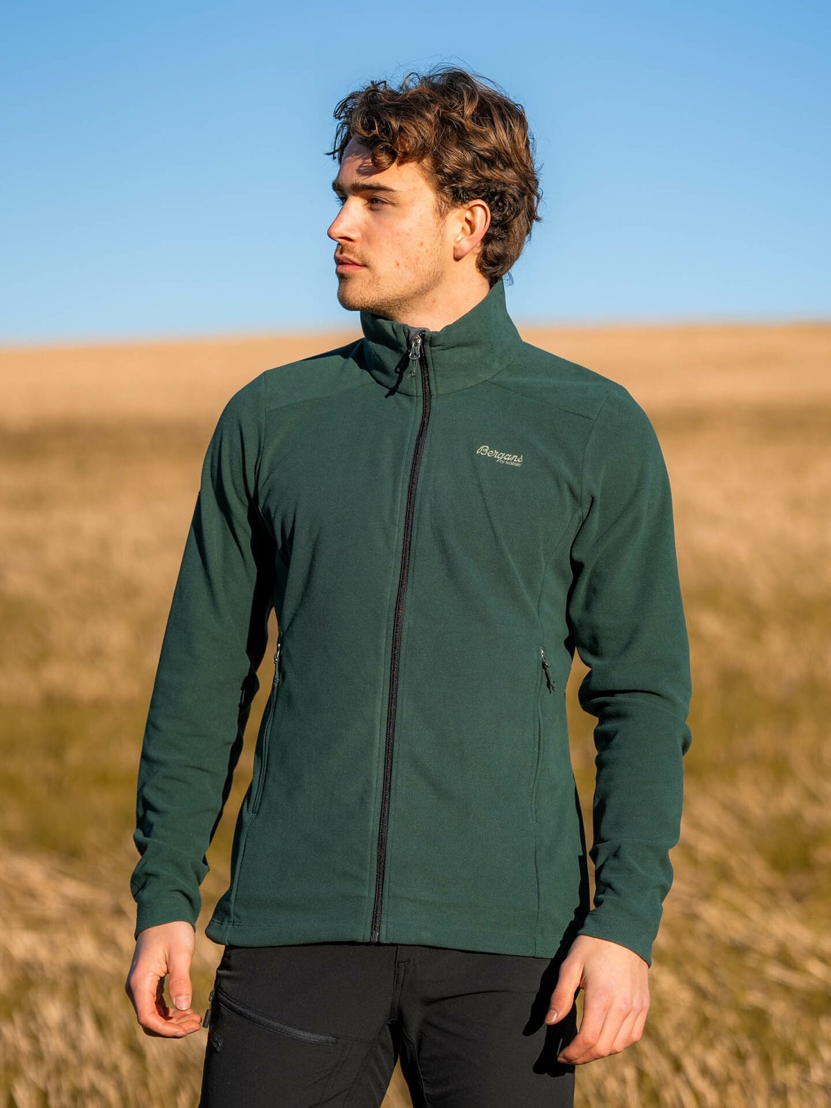 Bergans Finnsnes Fleece Jacket Duke Green