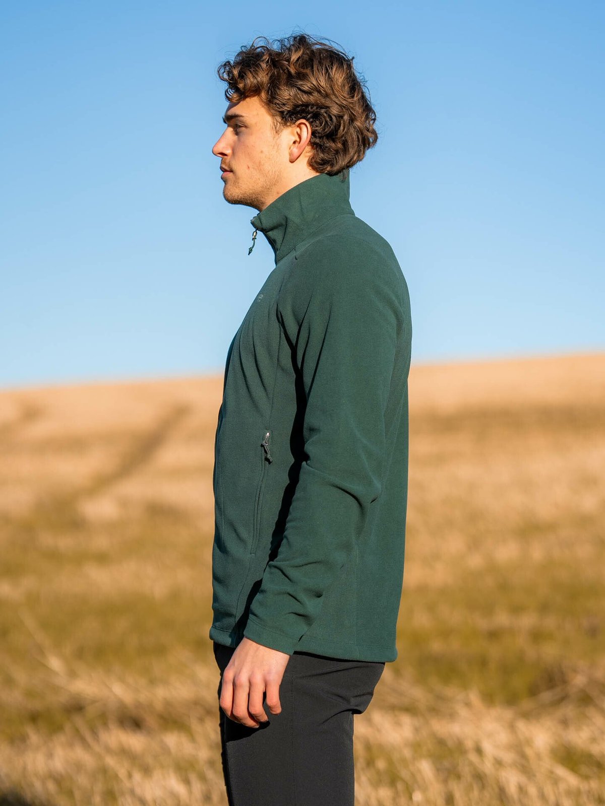 Bergans Finnsnes Fleece Jacket Duke Green