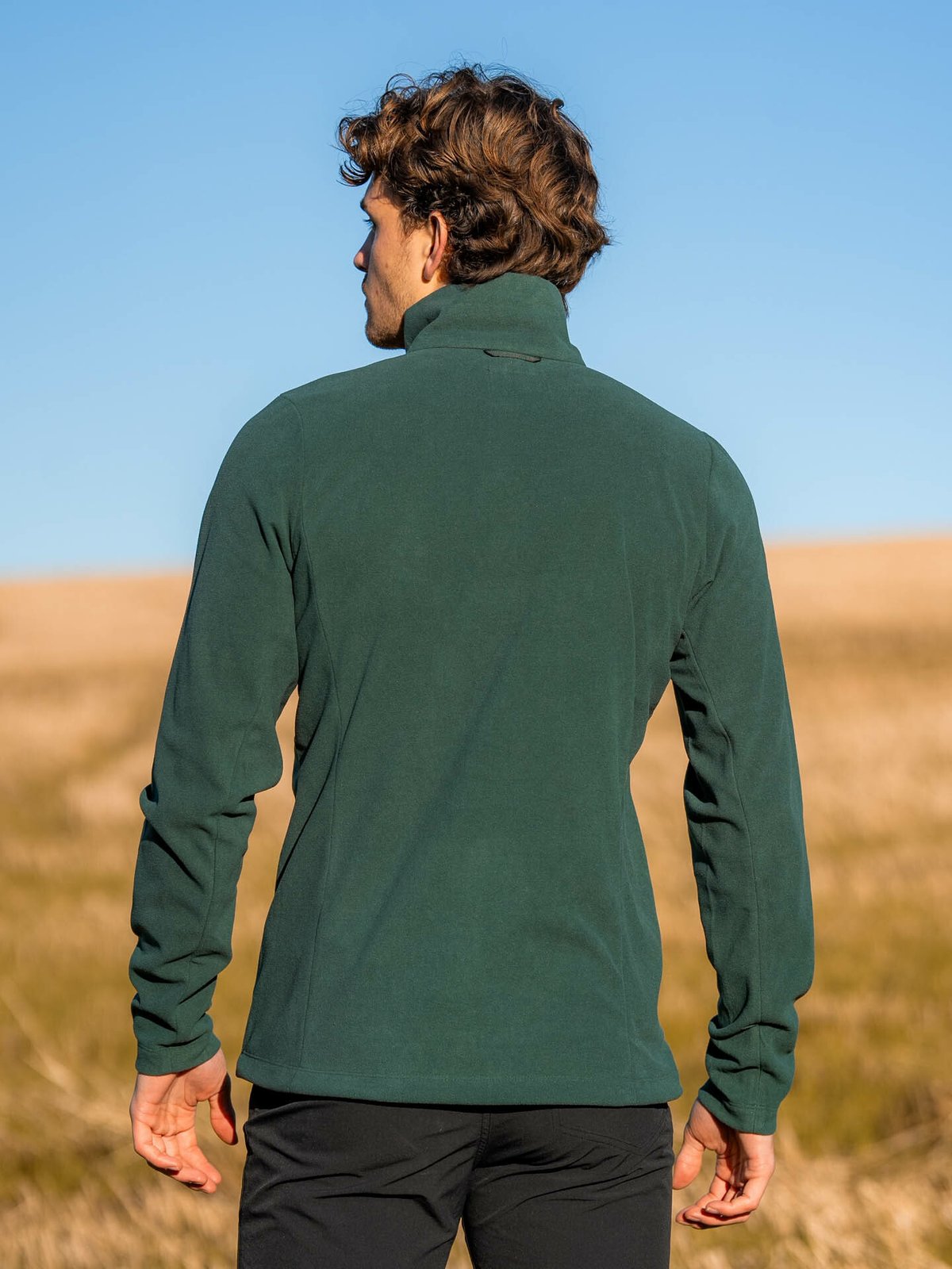 Bergans Finnsnes Fleece Jacket Duke Green