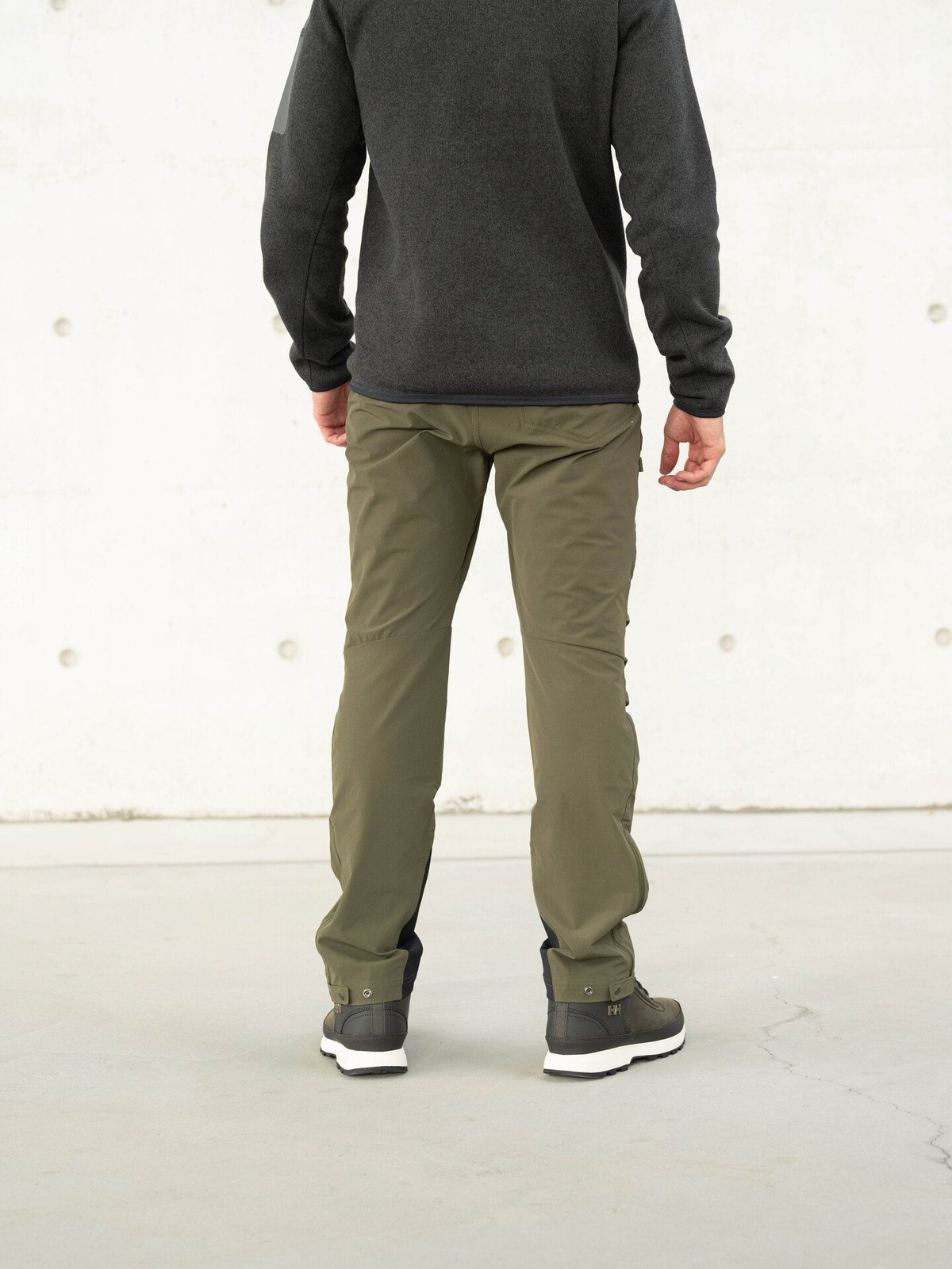 Bergans Breheimen Softshell Pants Dark Green Mud