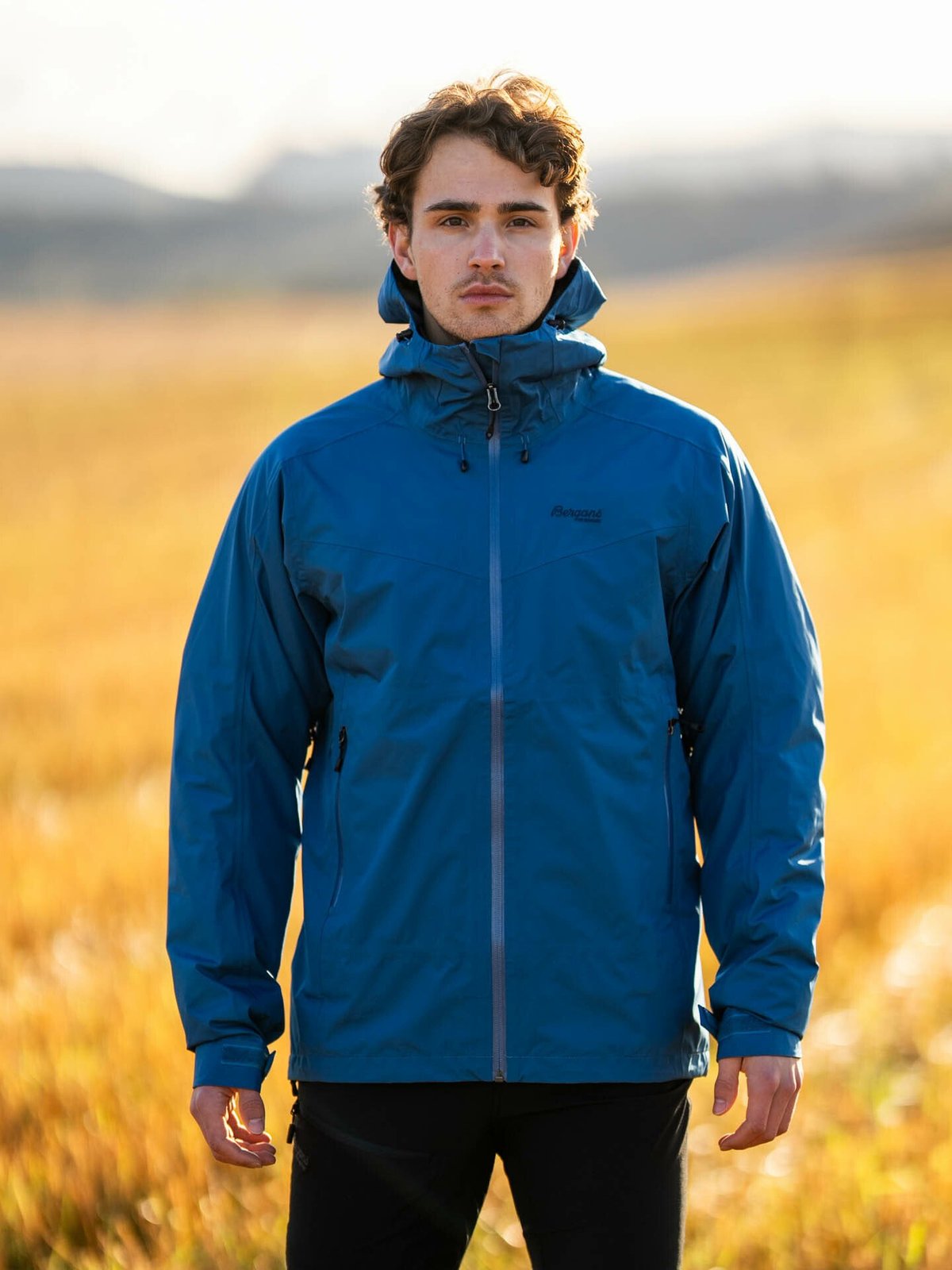 Bergans Skar Light 3-lags Shell Jacket Men North Sea Blue