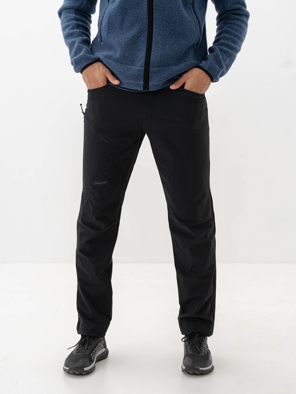 Bergans Vaagaa Light Softshell Pants Men Black