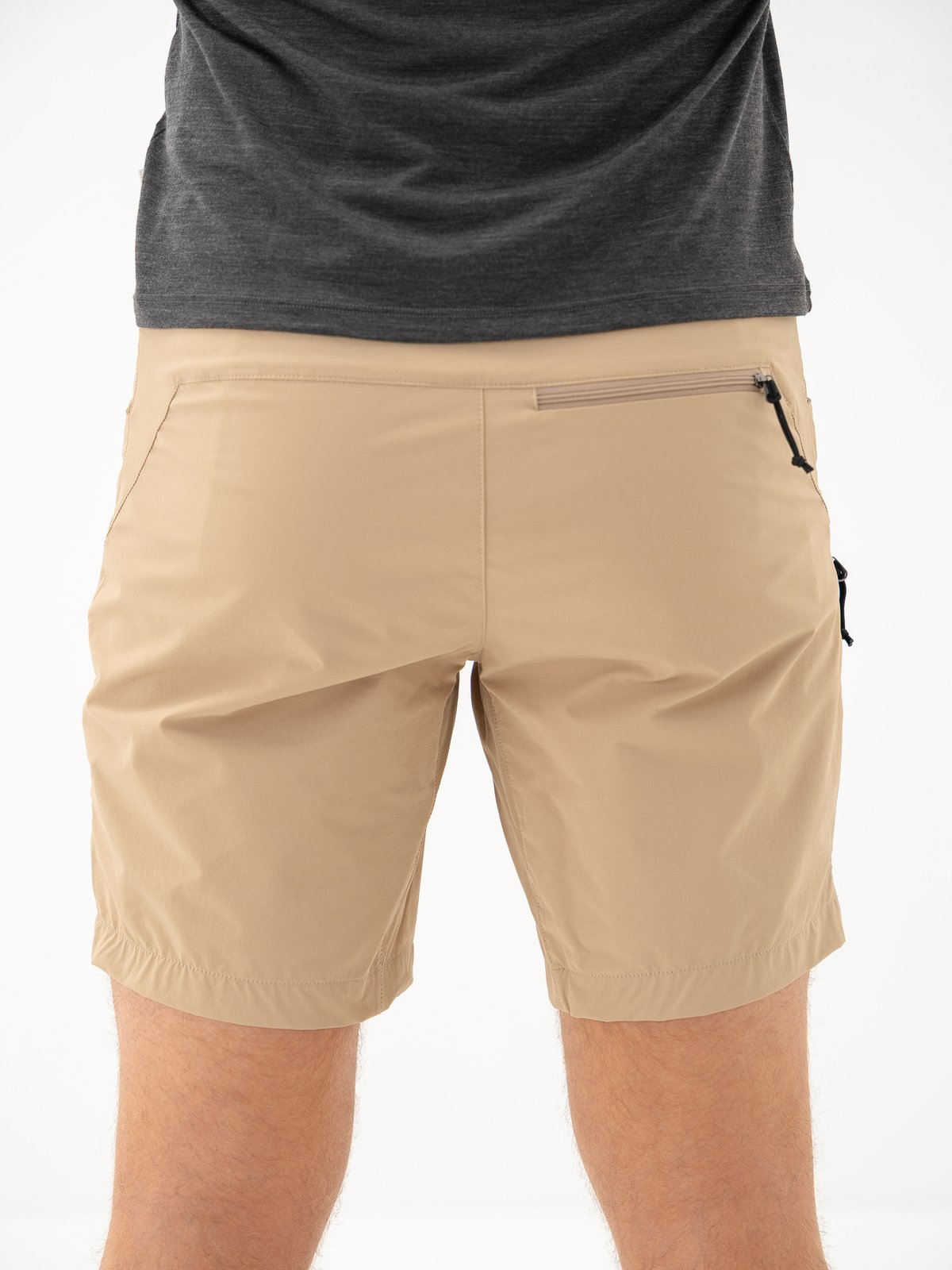 Bergans Vaagaa Light Softshell Shorts Men Warm Sand / Granite Blue