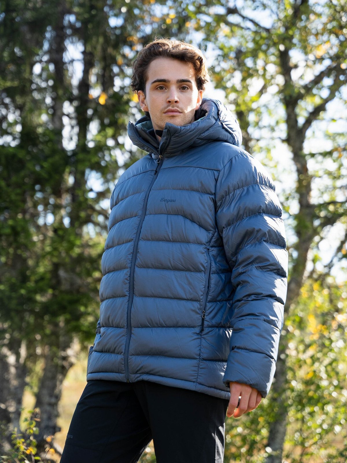 Bergans Vaagaa Allround Down Jacket Men Granite Blue